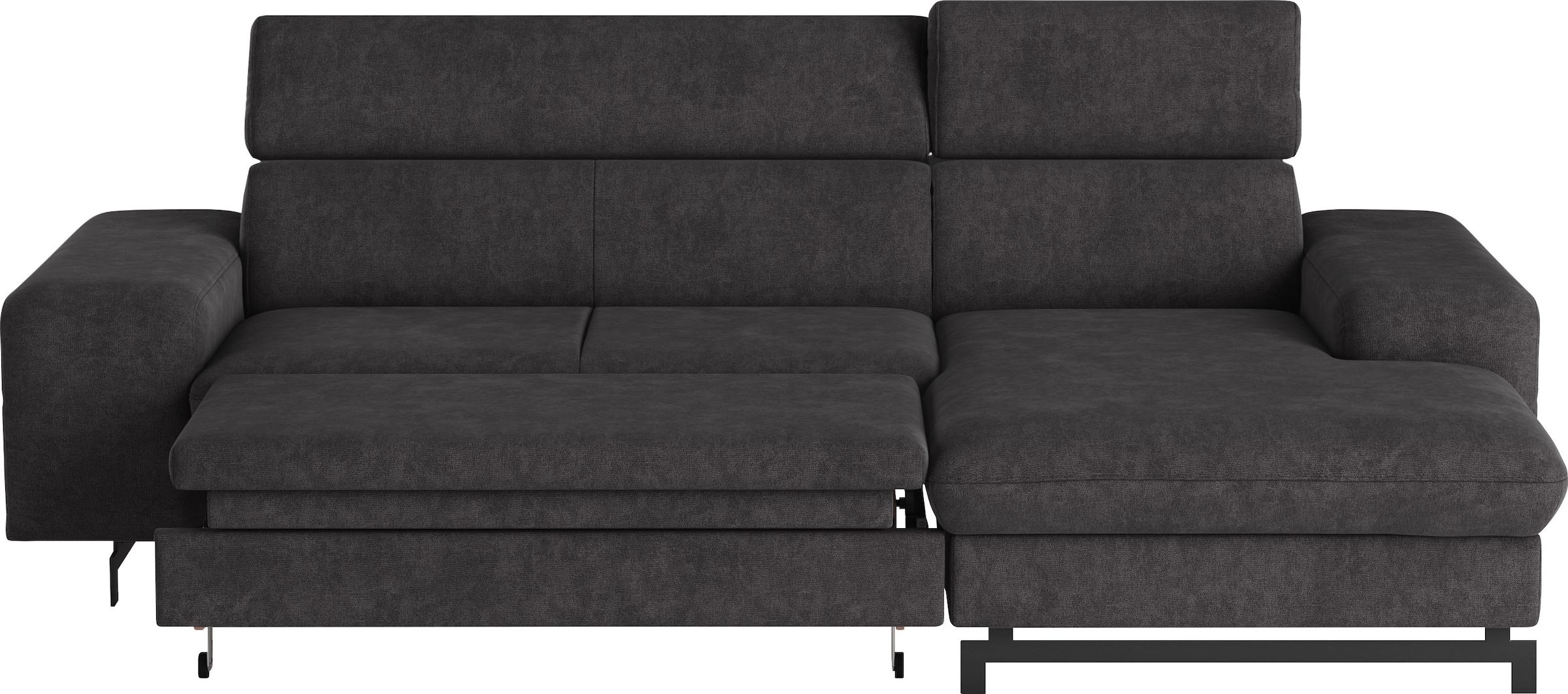 COTTA Ecksofa »Emma L-Form«, mit Kopfteilverstellung, wahlweise mit Bettfunktion & Bettkasten