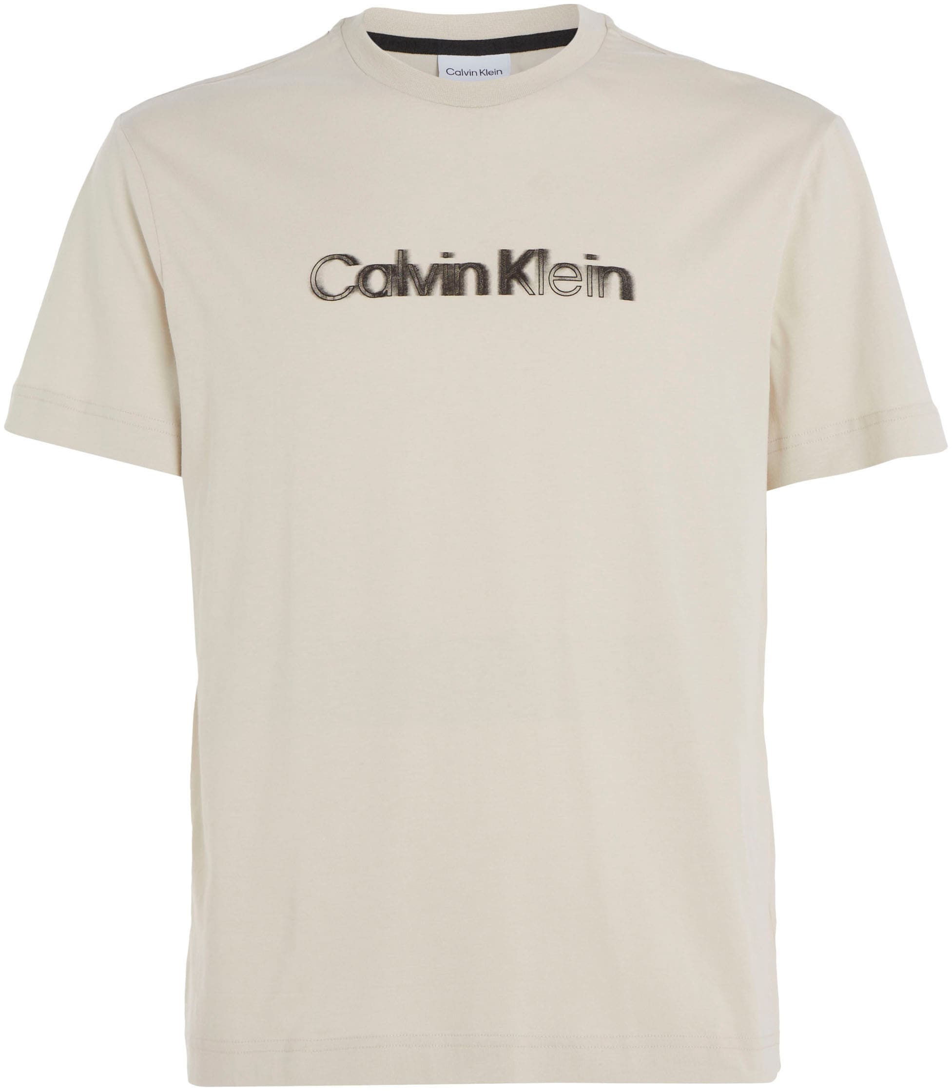 Tendance Acheter en ligne Calvin Klein Kurzarmshirt, mit Calvin Klein Logo  auf der Brust à bas prix | T-Shirts