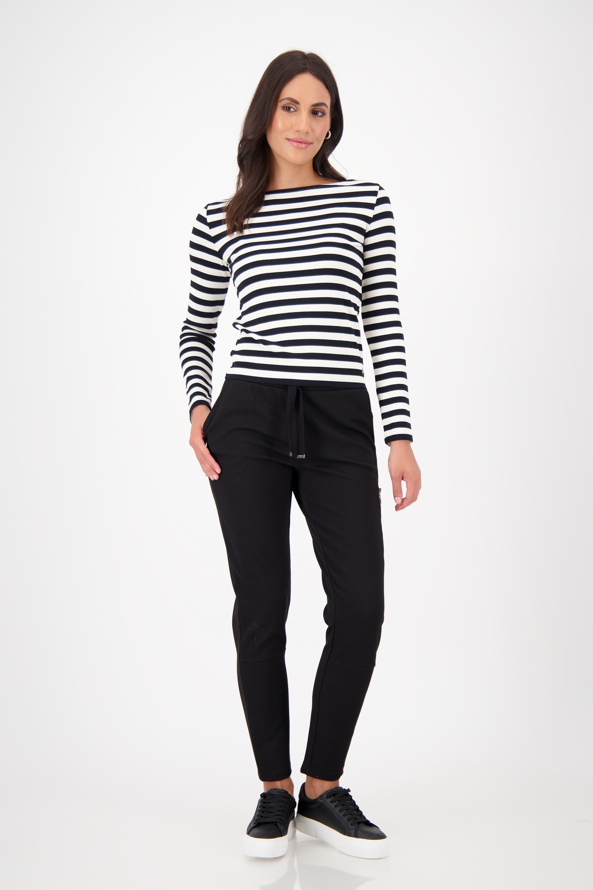 Monari Jogger Pants, mit schmaler Beinform