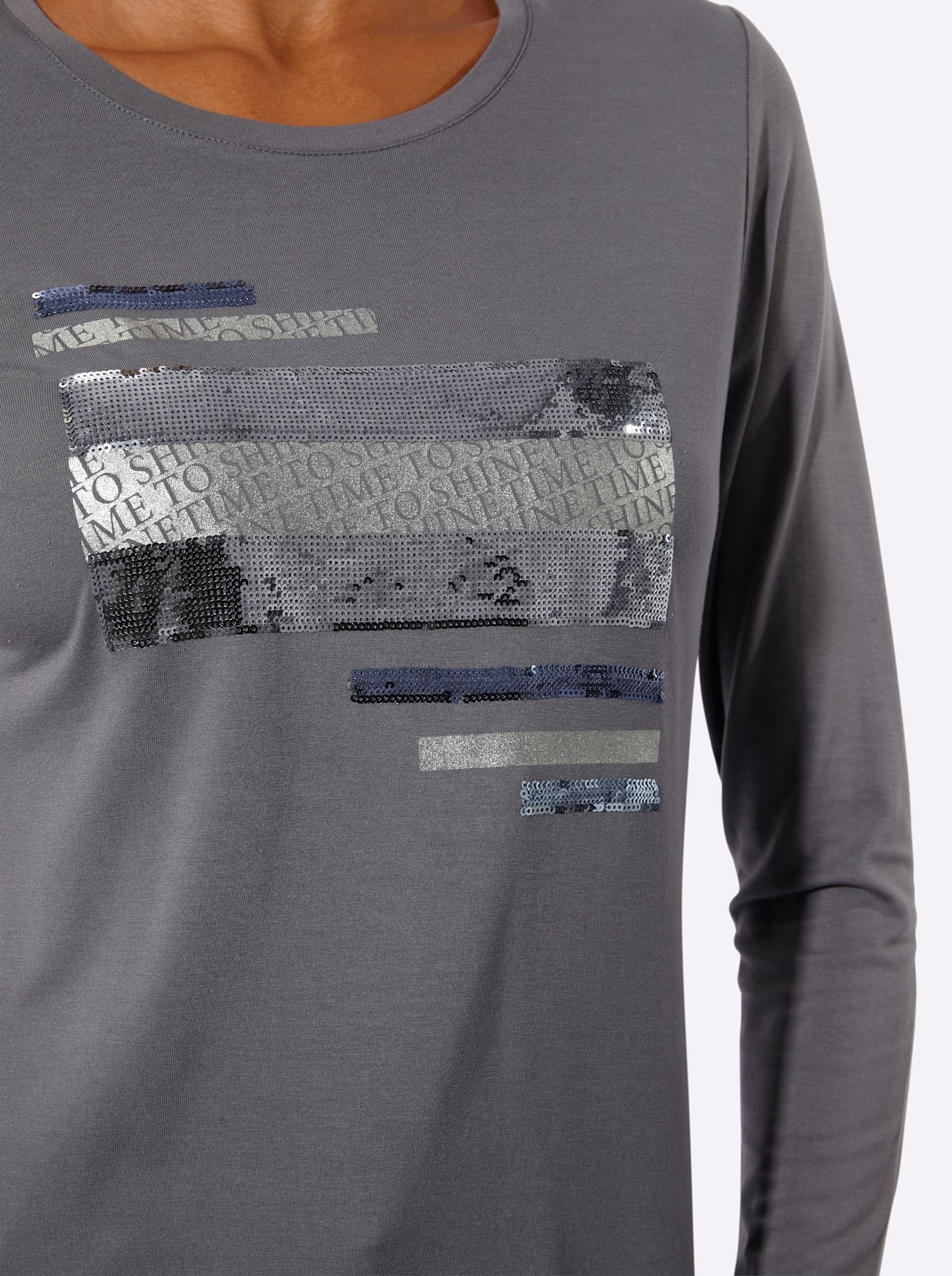 creation L Langarmshirt »Shirt« 1