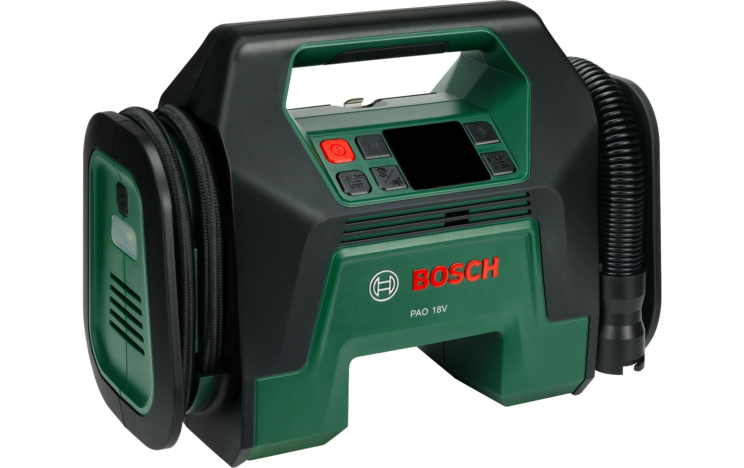 Image of BOSCH Akku-Handkompressor "PAO 18V solo" für Reifen und grosse Schlauchboote, ohne Akku und Ladegerät