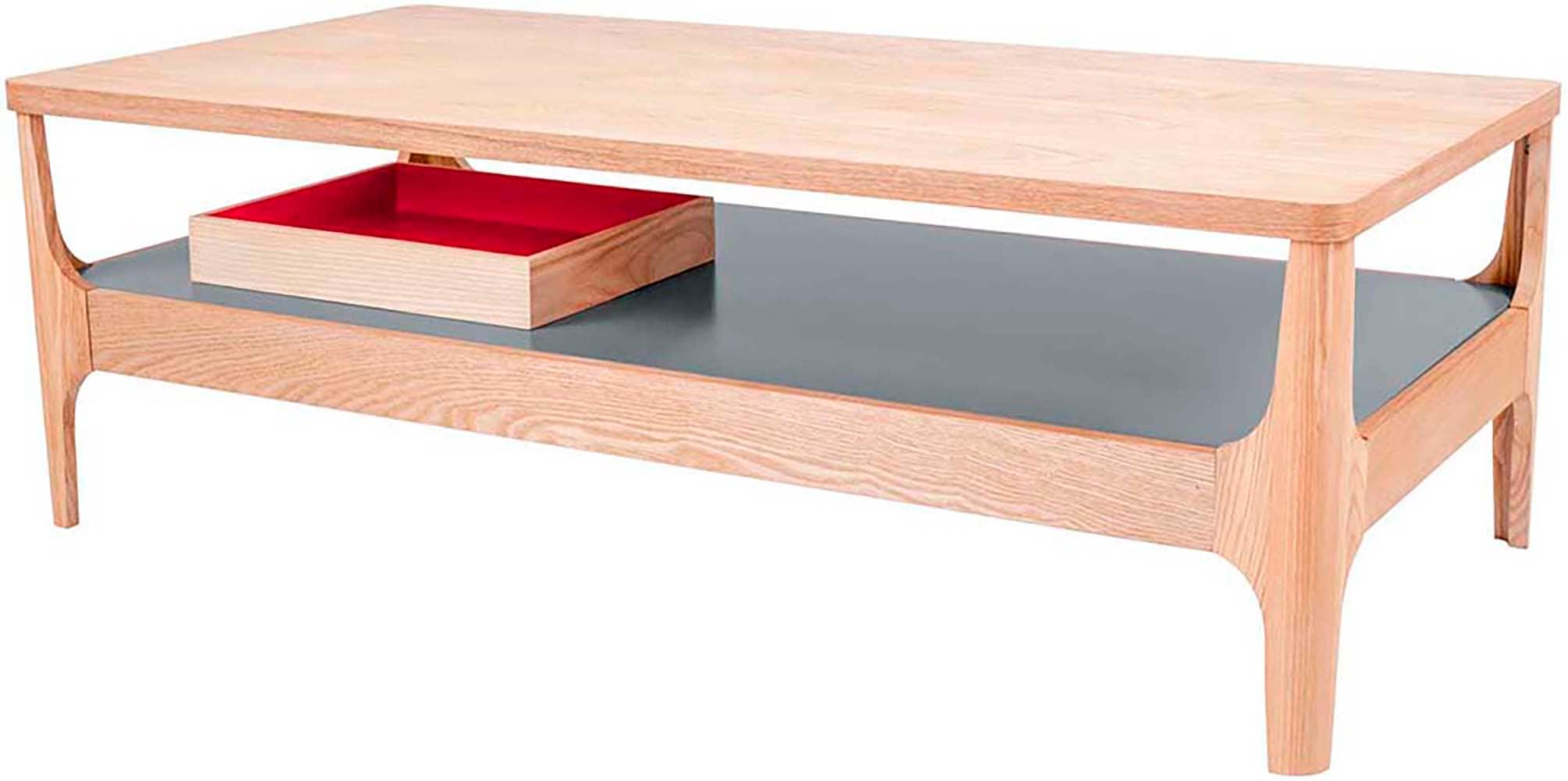 Image of Kayoom Couchtisch "Kaffeetisch Addison, Couchtisch, offenes, ausgefallenes Design" 1 Stk. tlg. Ausgefallenes Design, Tischbeine aus Massivholz, aus robustem Material