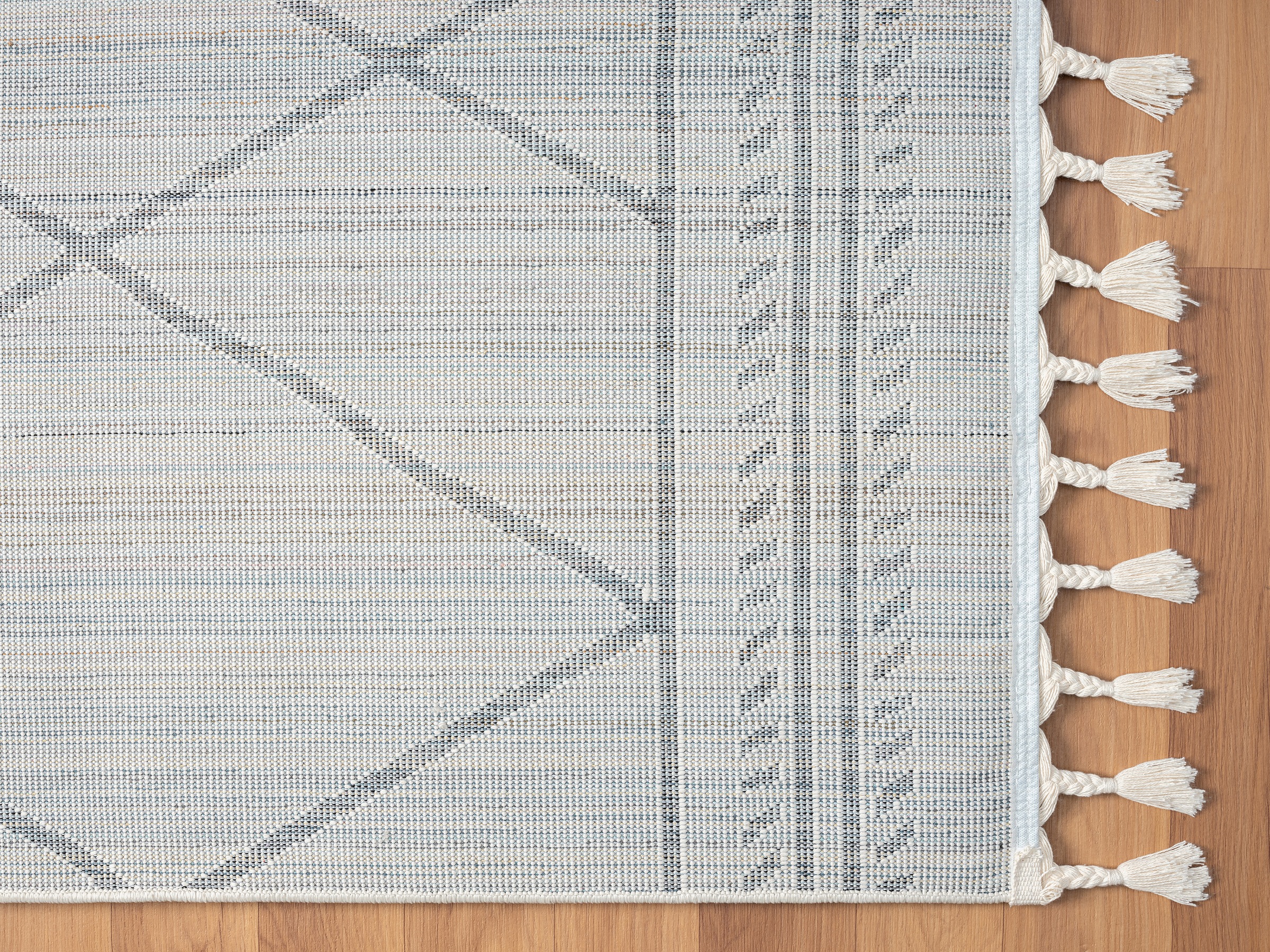 Myflair Möbel & Accessoires Hochflor-Teppich »Moroccan Design Lagerräumung«, rechteckig, 24 mm Höhe, modern, marokkanisches Design, Rauten Muster, weich durch Hochflor
