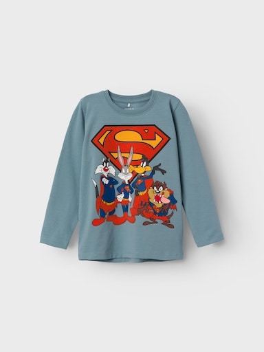 Langarmshirt »NMMALVUX LOONEY LS TOP WAB«