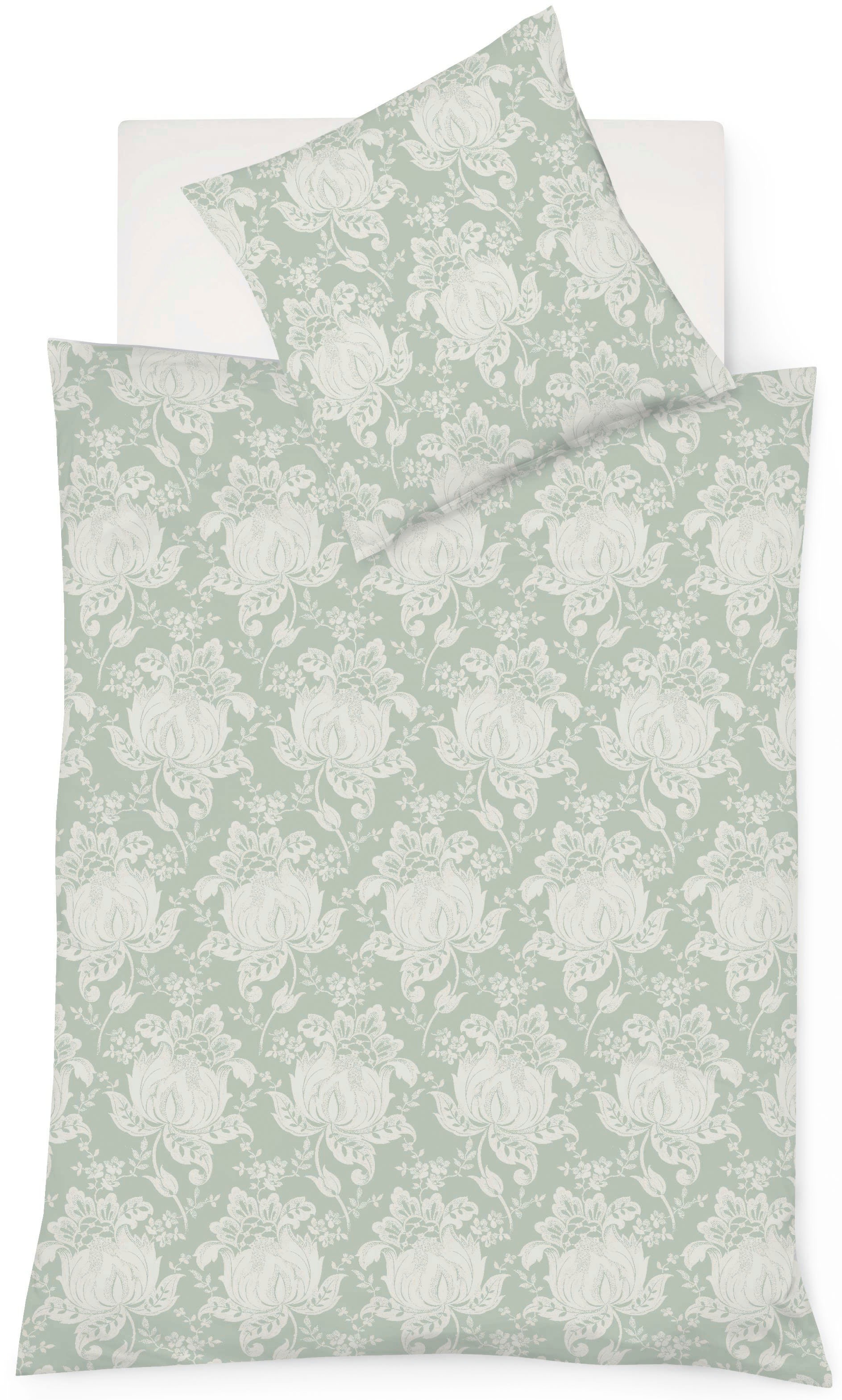 Image of fleuresse Bettwäsche "Lech 4390" 2 Stk. Jacquard Flanell, Baumwolle, in Gr. 135x200, 155x220, 200x200cm
