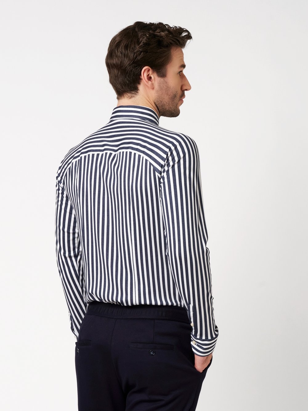 DESOTO Chemise à manches longues »Jerseyhemd Casual Kent«