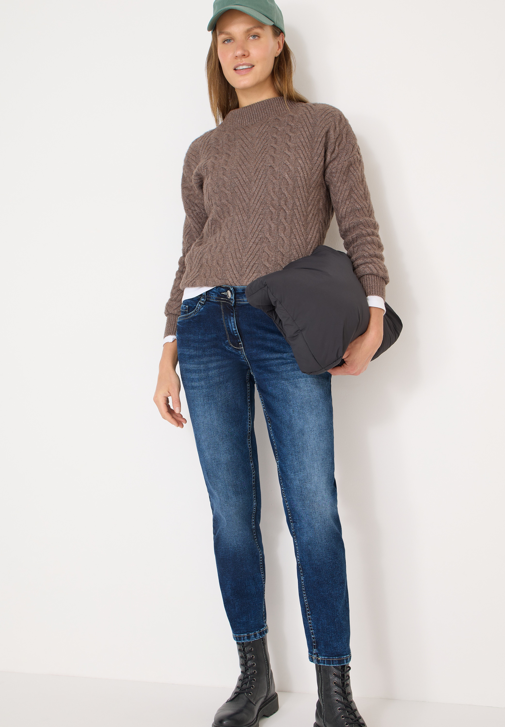 Cecil Slim-fit-Jeans »Style Scarlett« mit Stretch