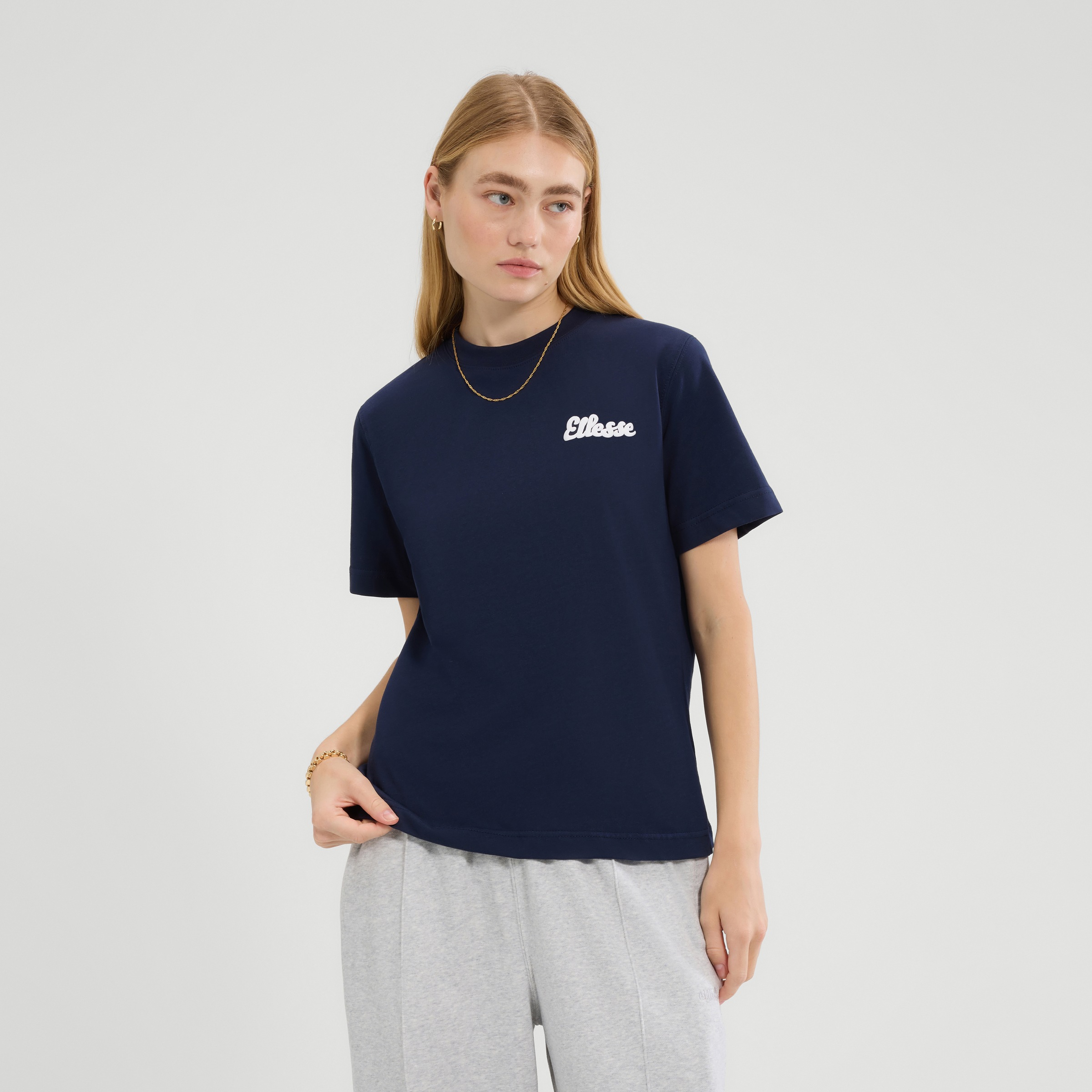 Image of Ellesse T-Shirt für Erwachsene, sportlicher Stil, aus weicher Baumwolle