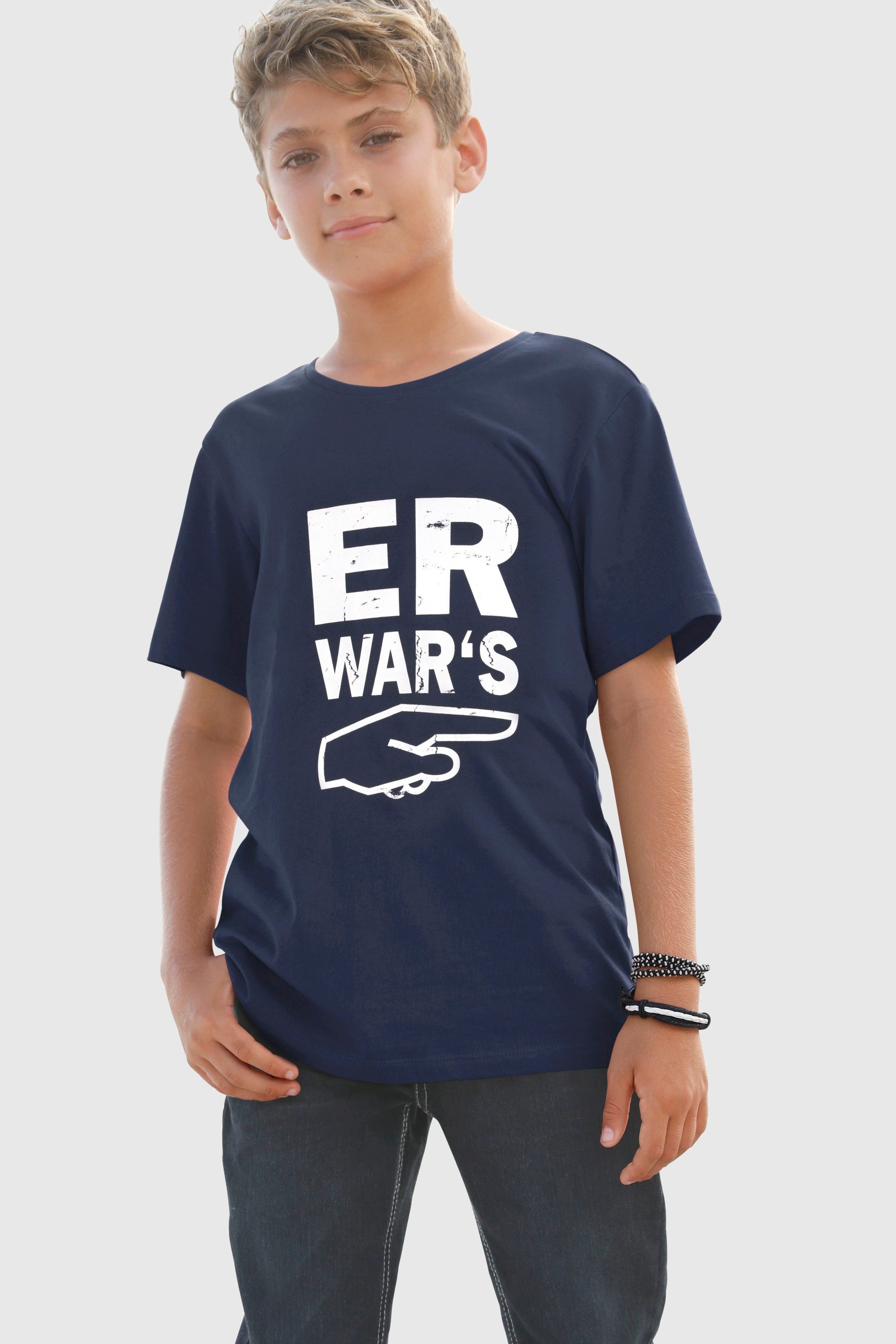 Image of KIDSWORLD T-Shirt »ER WAR`S« bei Ackermann Versand Schweiz