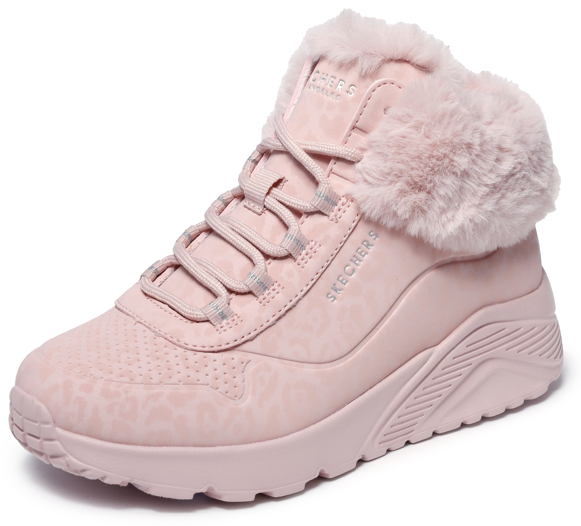 Skechers Bottes d'hiver »UNO LITE«  Schnürboots mit Reissverschluss, Grössenschablone zum Download