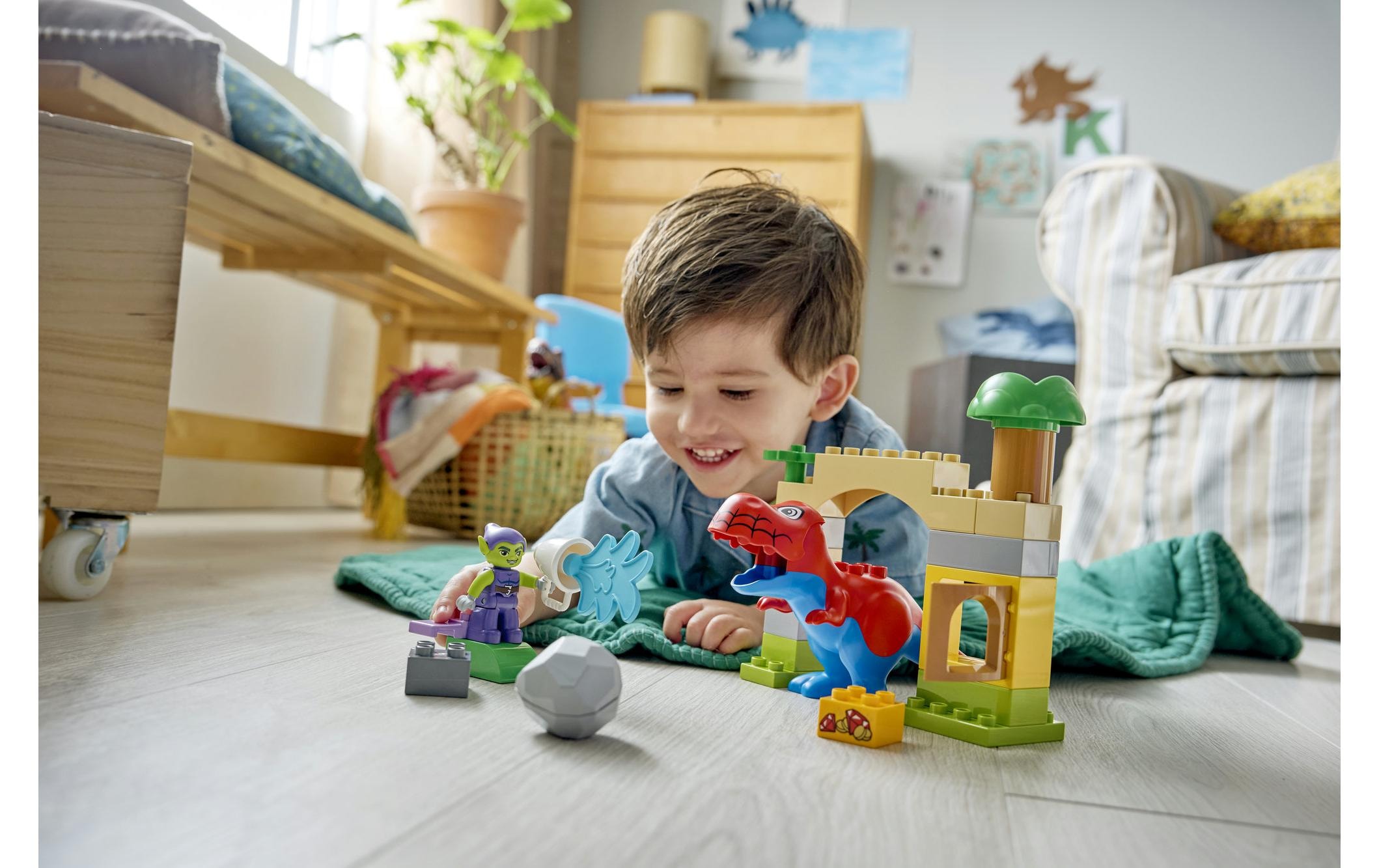 LEGO® Konstruktionsspielsteine »Spidey-Rex vs. Green Goblin (10463), LEGO DUPLO Disney™«