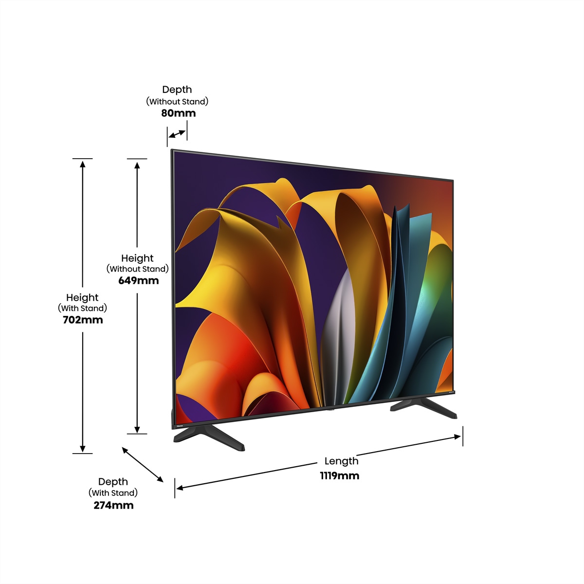 Hisense LED-Fernseher »50A6N«, UHD