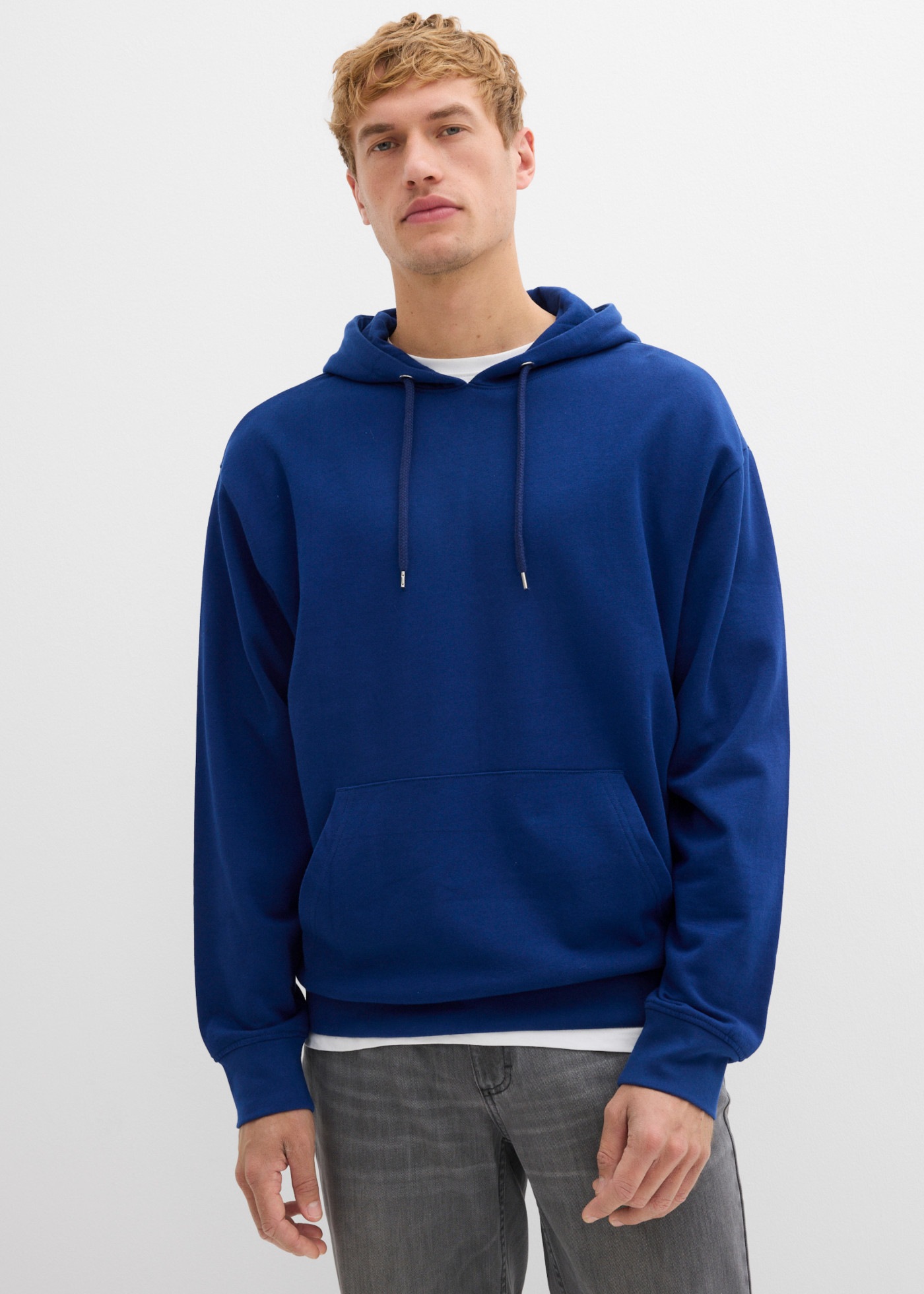 Image of bonprix Hoodie, im Loose Fit, mit Kapuze, aus Baumwolle