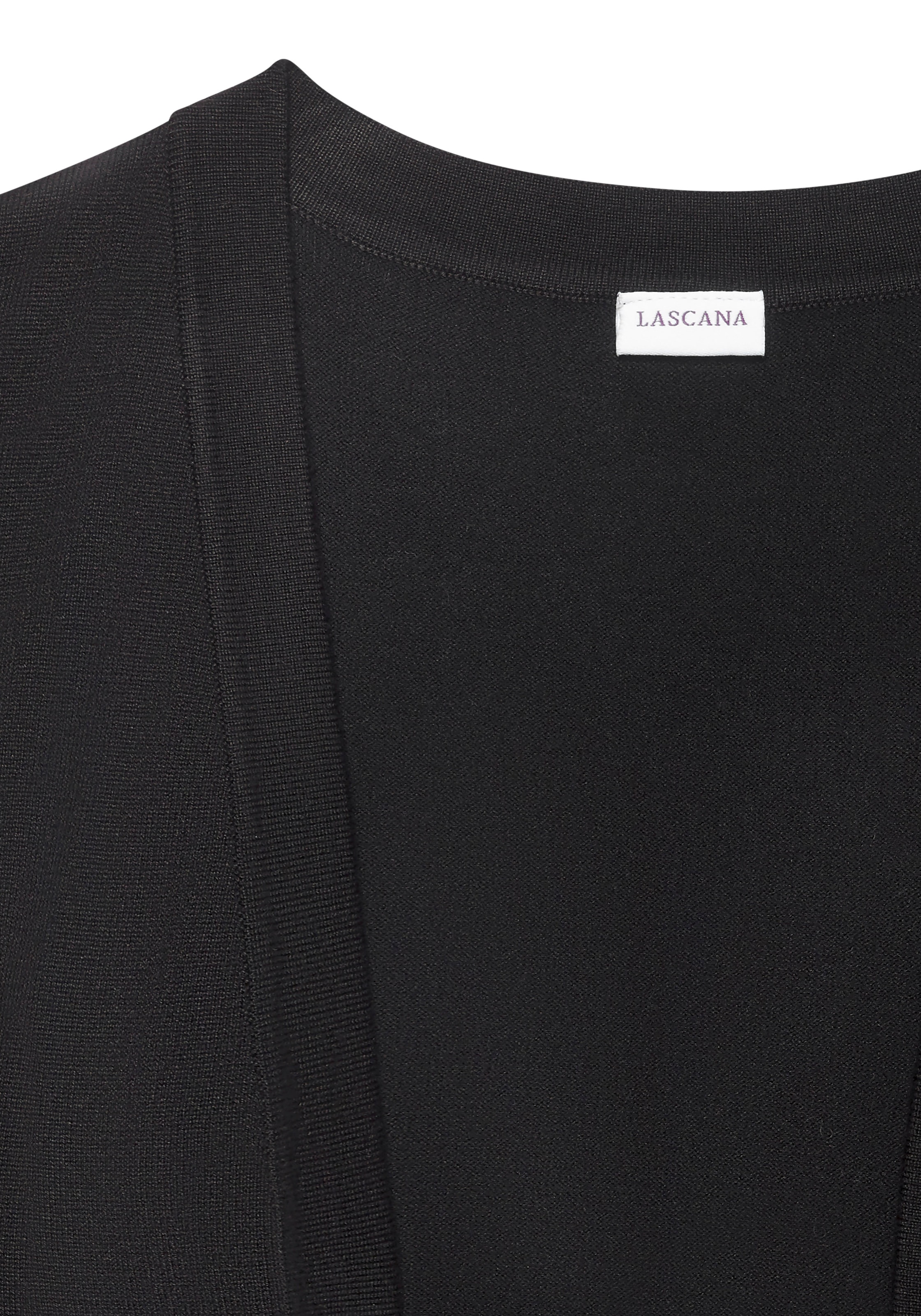 LASCANA Boléro en maille légère, gilet court, décontracté