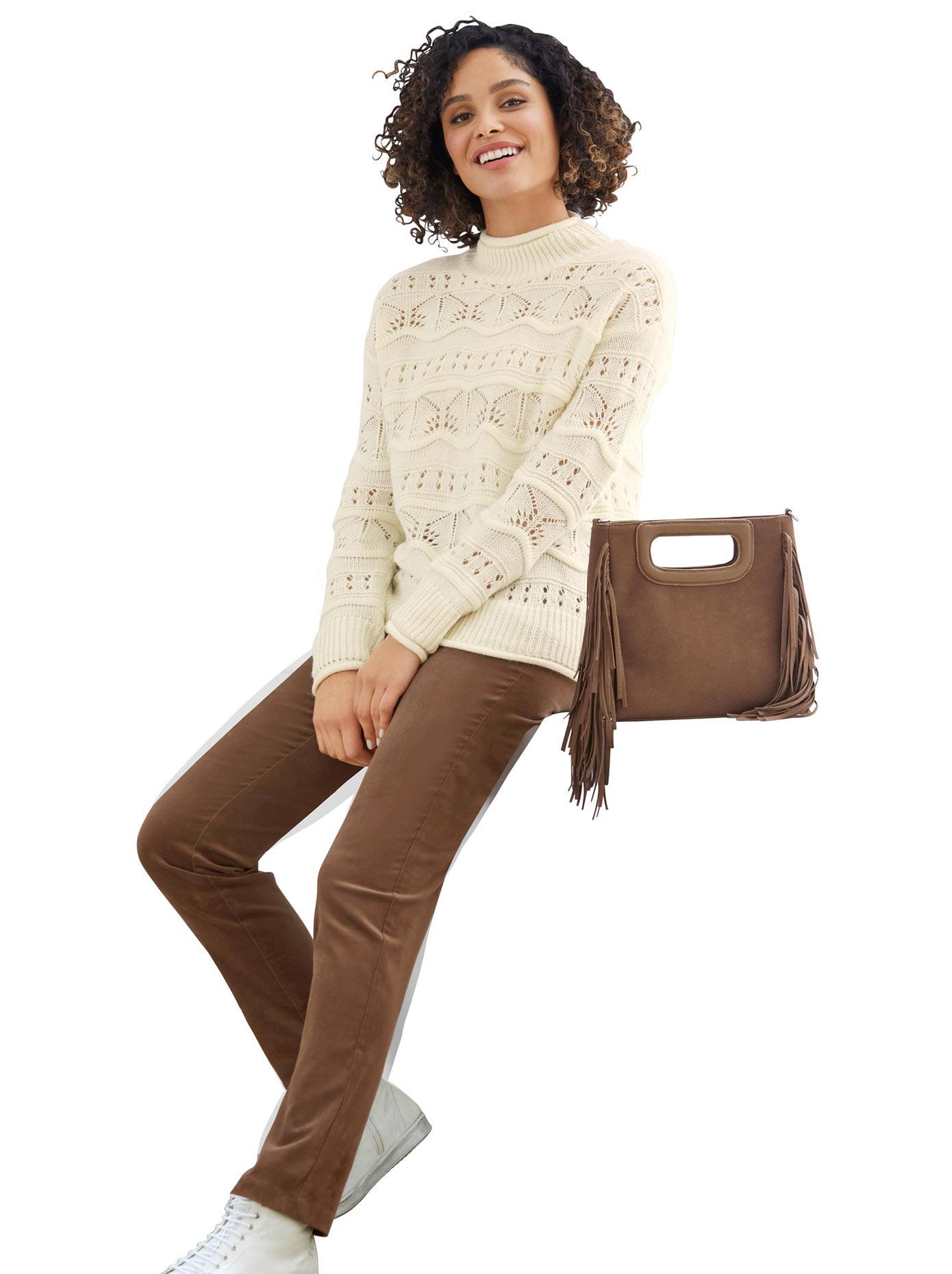 Image of LINEA TESINI by Heine Stehkragenpullover »Rollkragen-Pullover« bei Ackermann Versand Schweiz