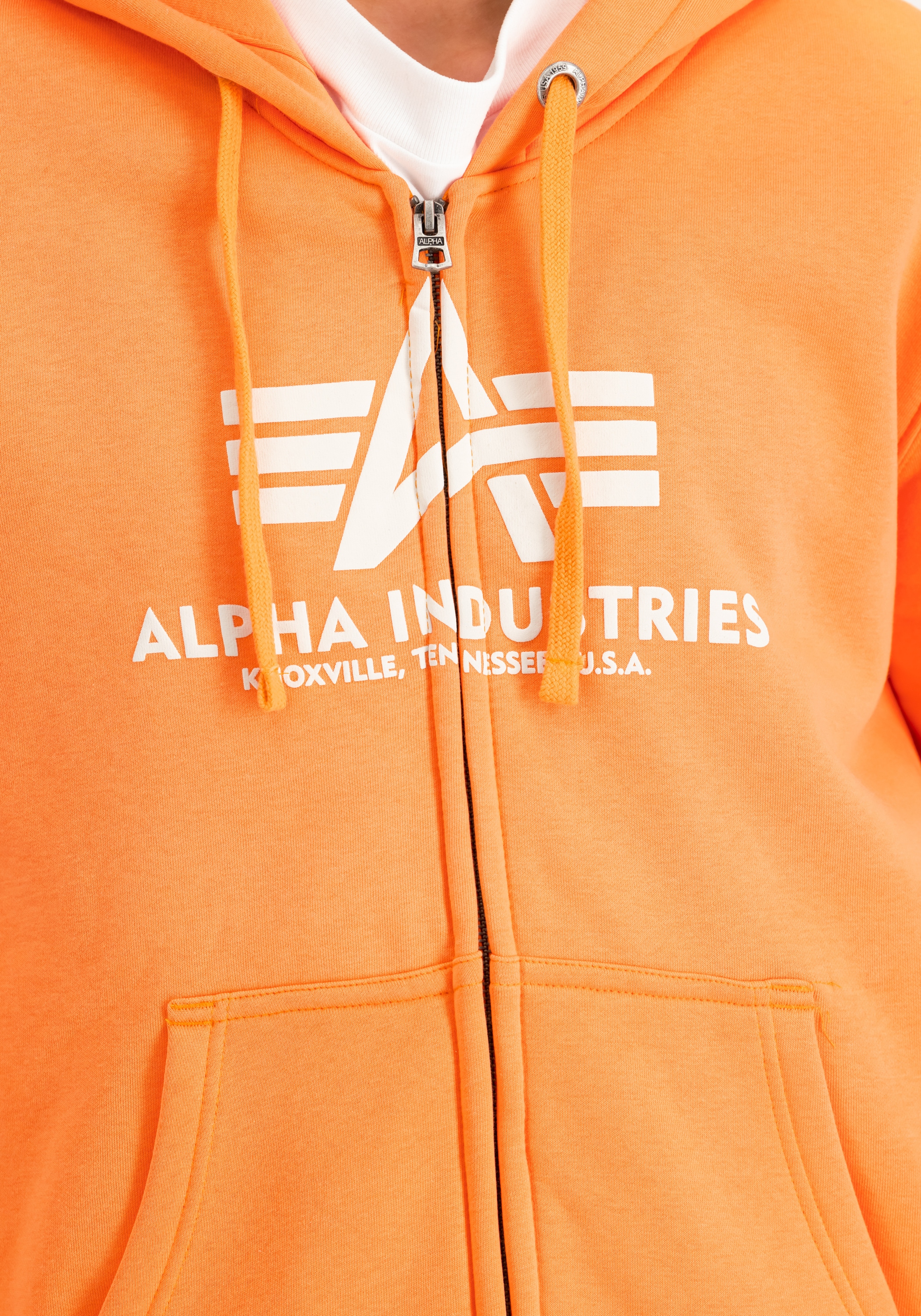 Alpha Industries Hoodie »Alpha Industries Men - Hoodies Basic Zip Hoodie PP«