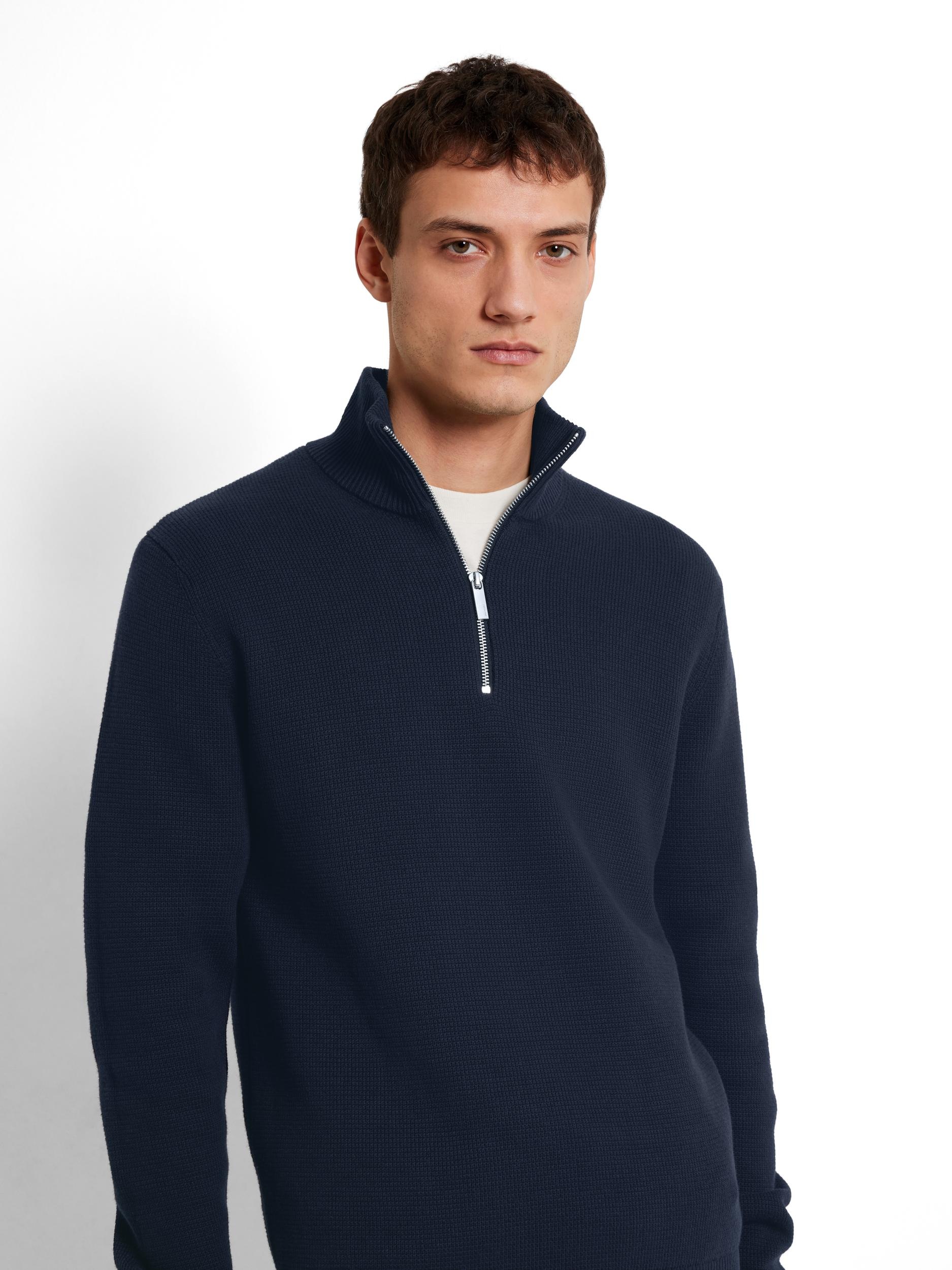 SELECTED HOMME Troyer »SLHDANE LS KNIT STRUCTURE HALF ZIP NOOS«