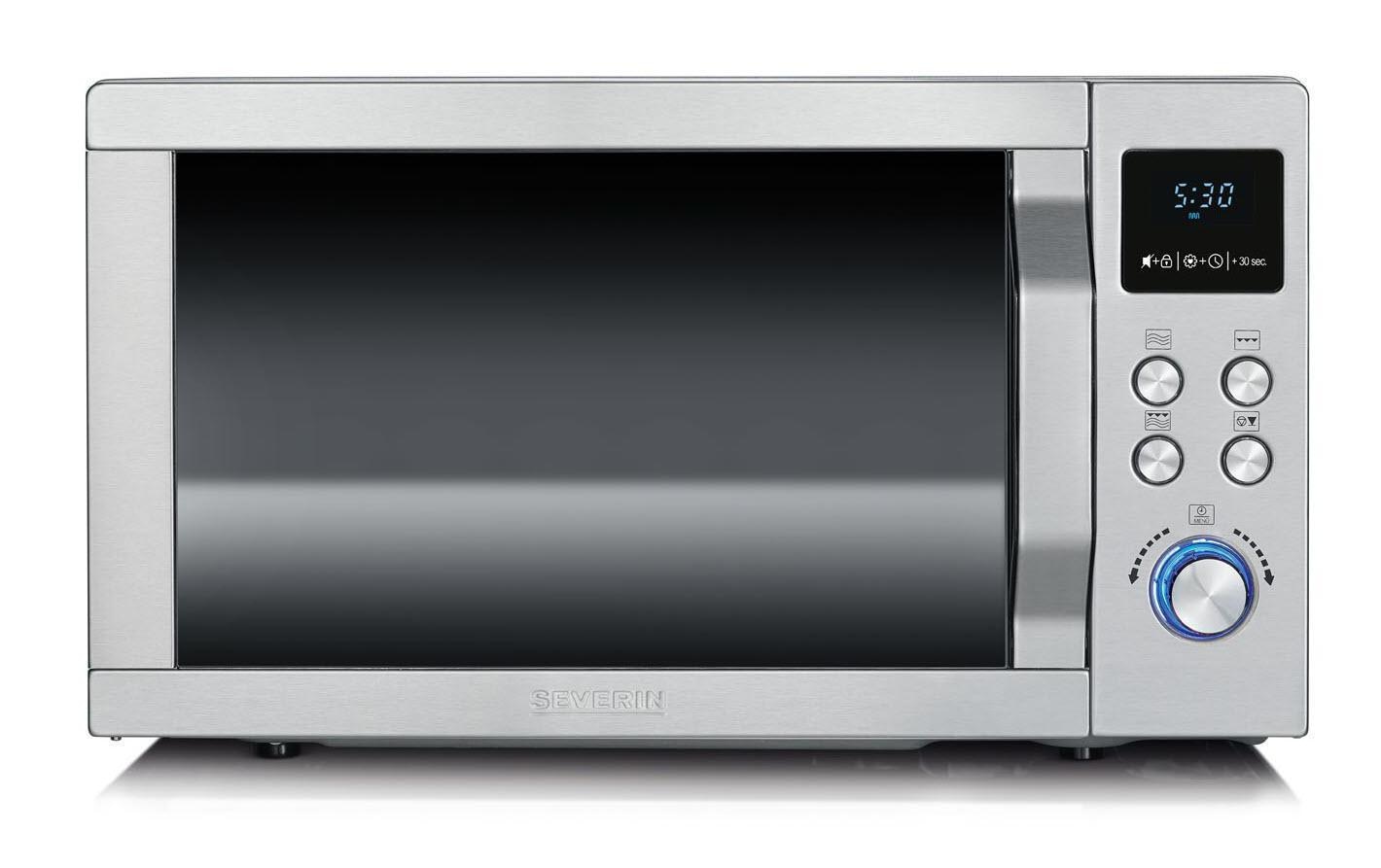 Severin Mikrowelle »MW 7751 Silberfarben«, 800 W