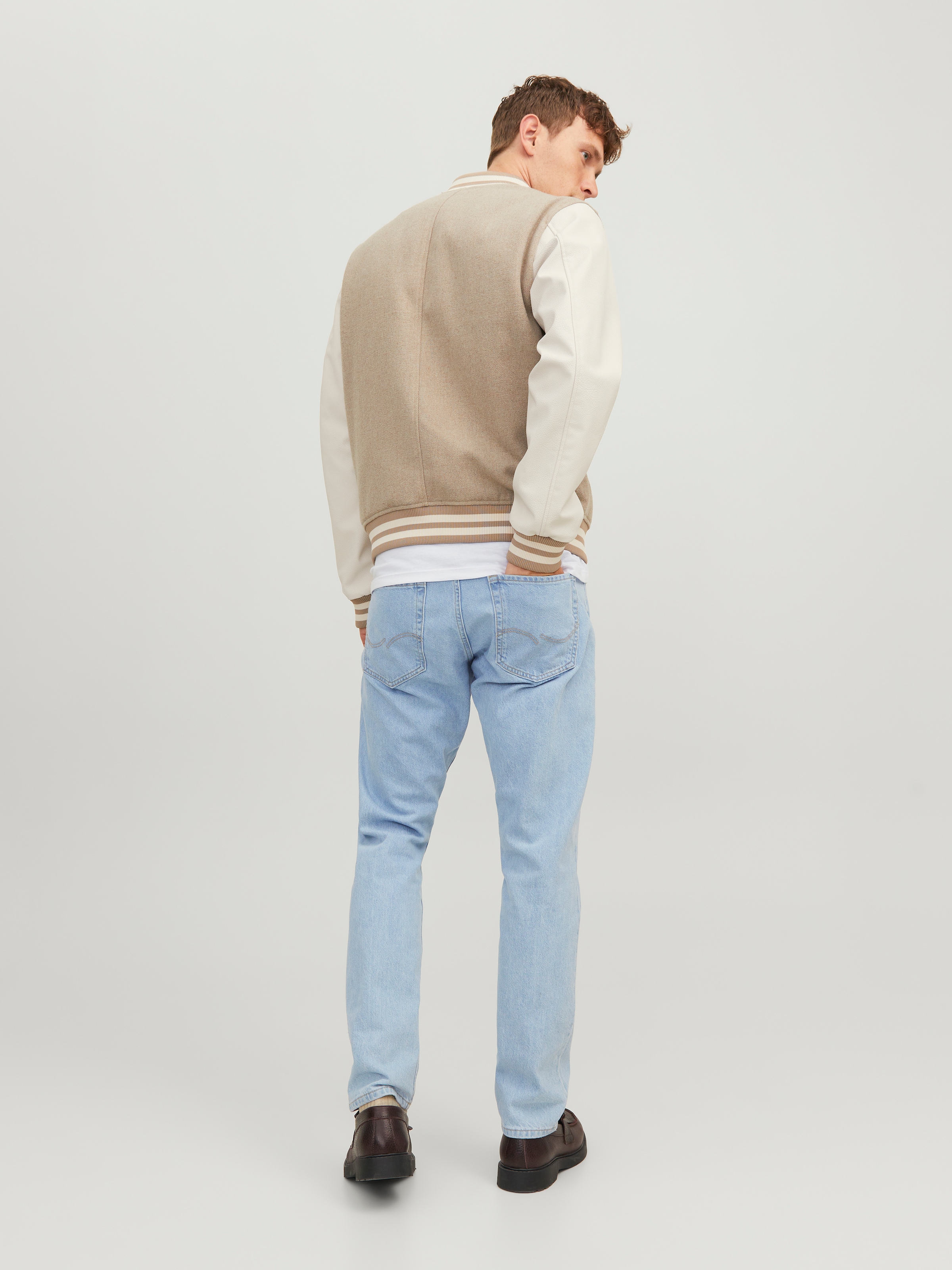 Jack & Jones Jeans loose fit »JJICHRIS JJORIGINAL SQ 738 NOOS« mit Faded-Effekten