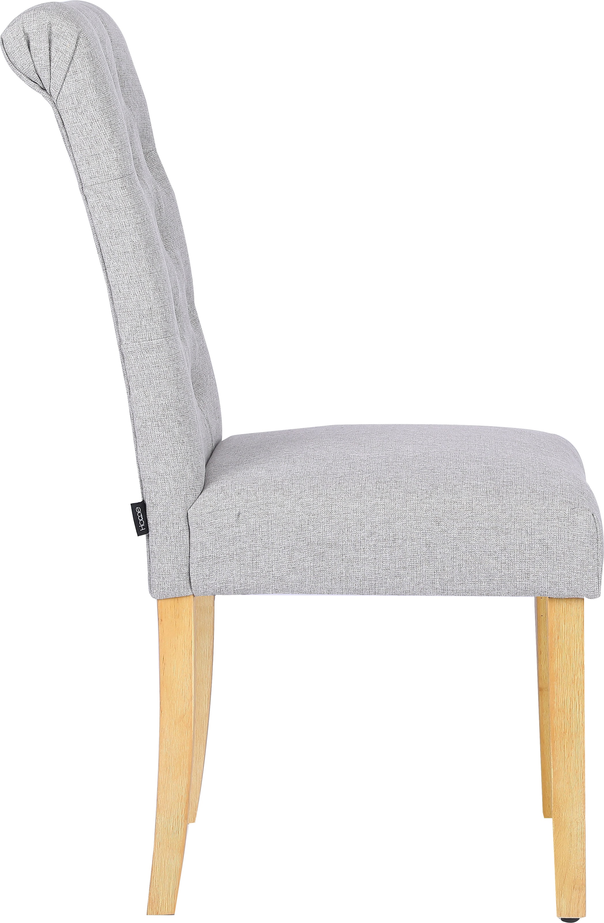 Home affaire Chaise de salle à manger »Liao, TOPSELLER!, OTTOs Choice, 2er-Set« (Set) pflegeleichter Webstoff Bezug, Knopfheftung, Sitzhöhe ca. 51 cm