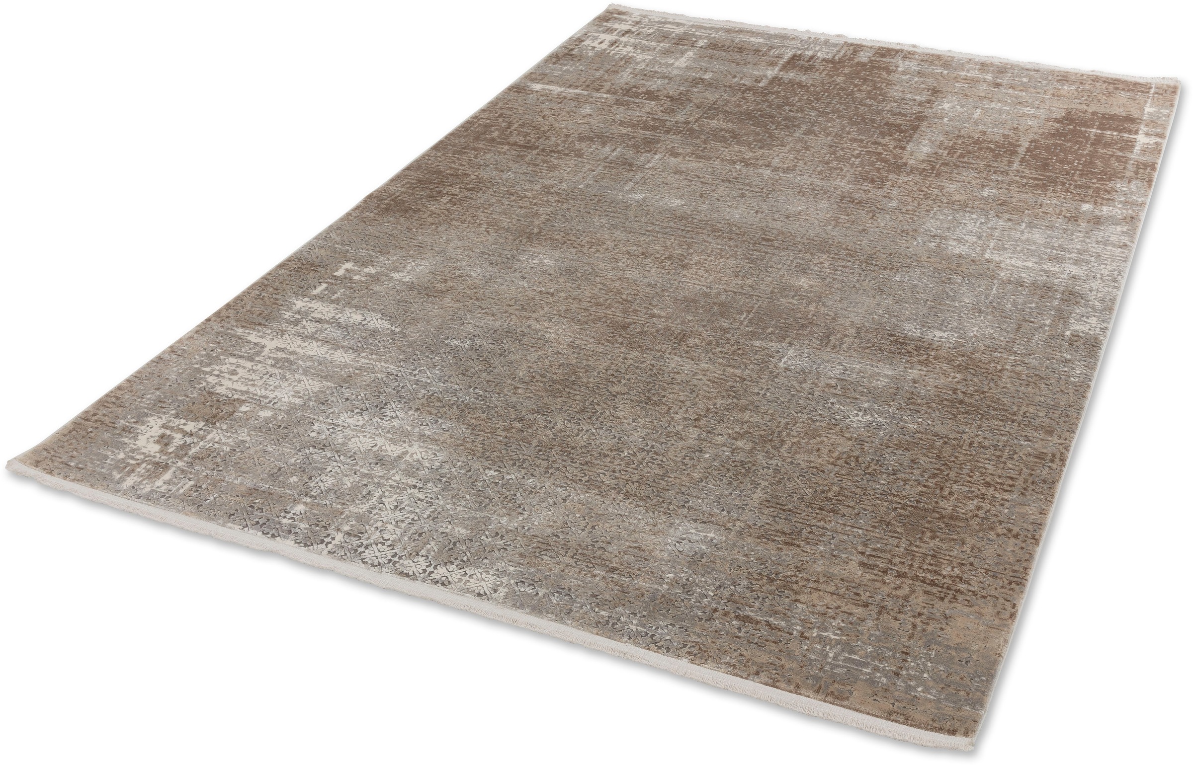 Image of SCHÖNER WOHNEN-Kollektion Teppich »Vision 211, Wunschmass«, rechteckig, 7 mm Höhe, Viskoseteppich mit Glanz, Wohnzimmer bei Ackermann Versand Schweiz