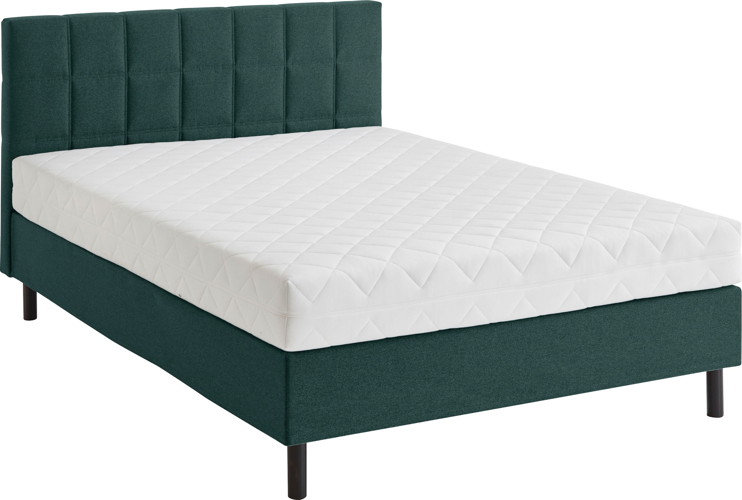 ATLANTIC home collection Boxbett »Nikola« Massivholzfüssen, mit / ohne Matratze, in H2 und H3 erhältlich