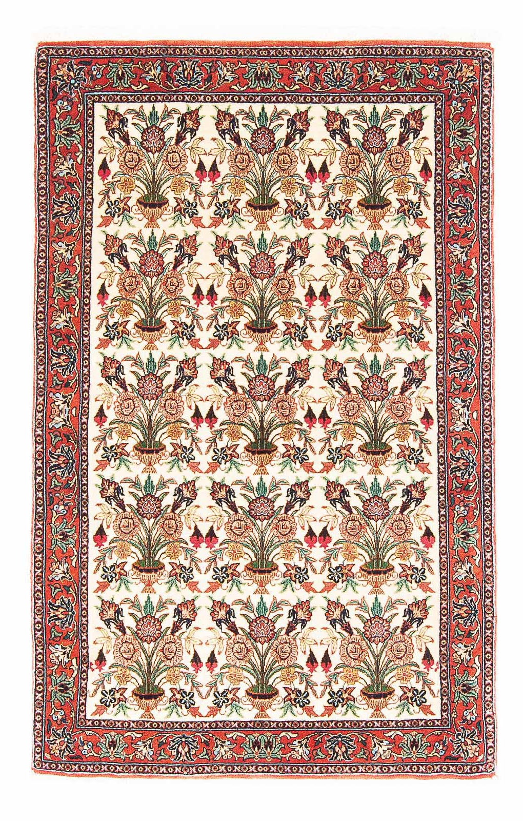 Image of morgenland Seidenteppich »Bidjar Medaillon 148 x 91 cm«, rechteckig, 1,5 mm Höhe, Unikat mit Zertifikat bei Ackermann Versand Schweiz
