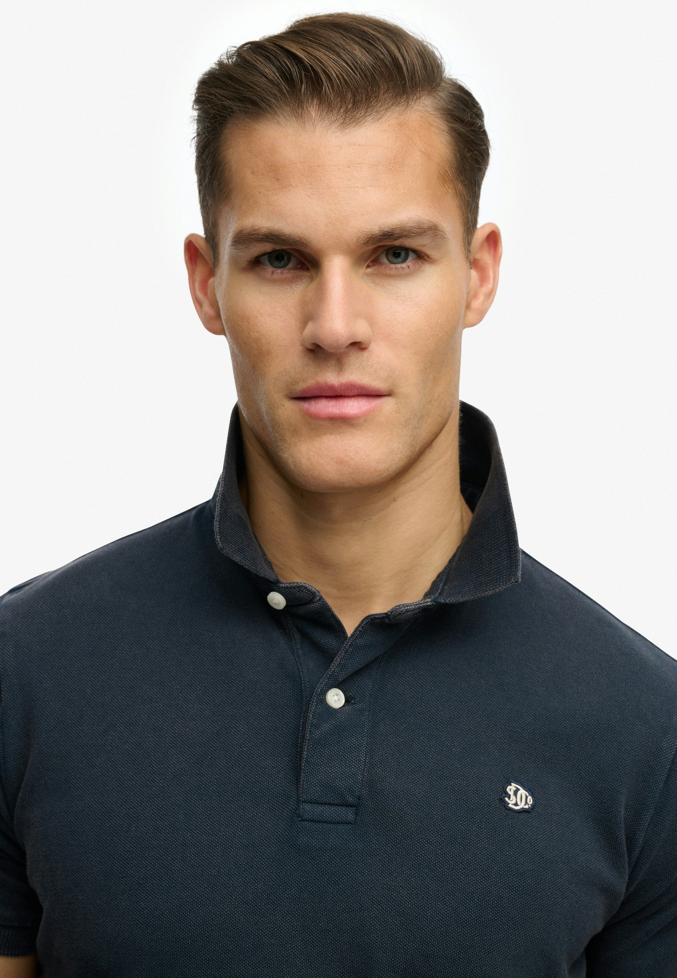 Superdry Polo »VINTAGE DESTROY POLO« coton, coupe décontractée
