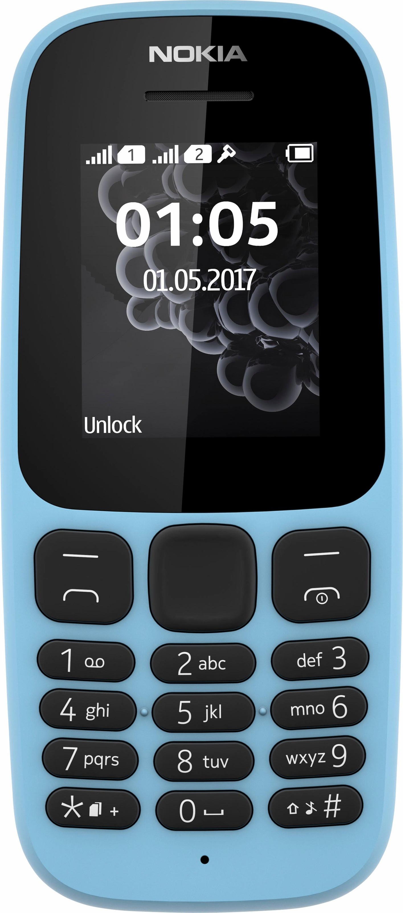 105 DualSIM 2017 Handy (4,6 cm / 1,8 Zoll)