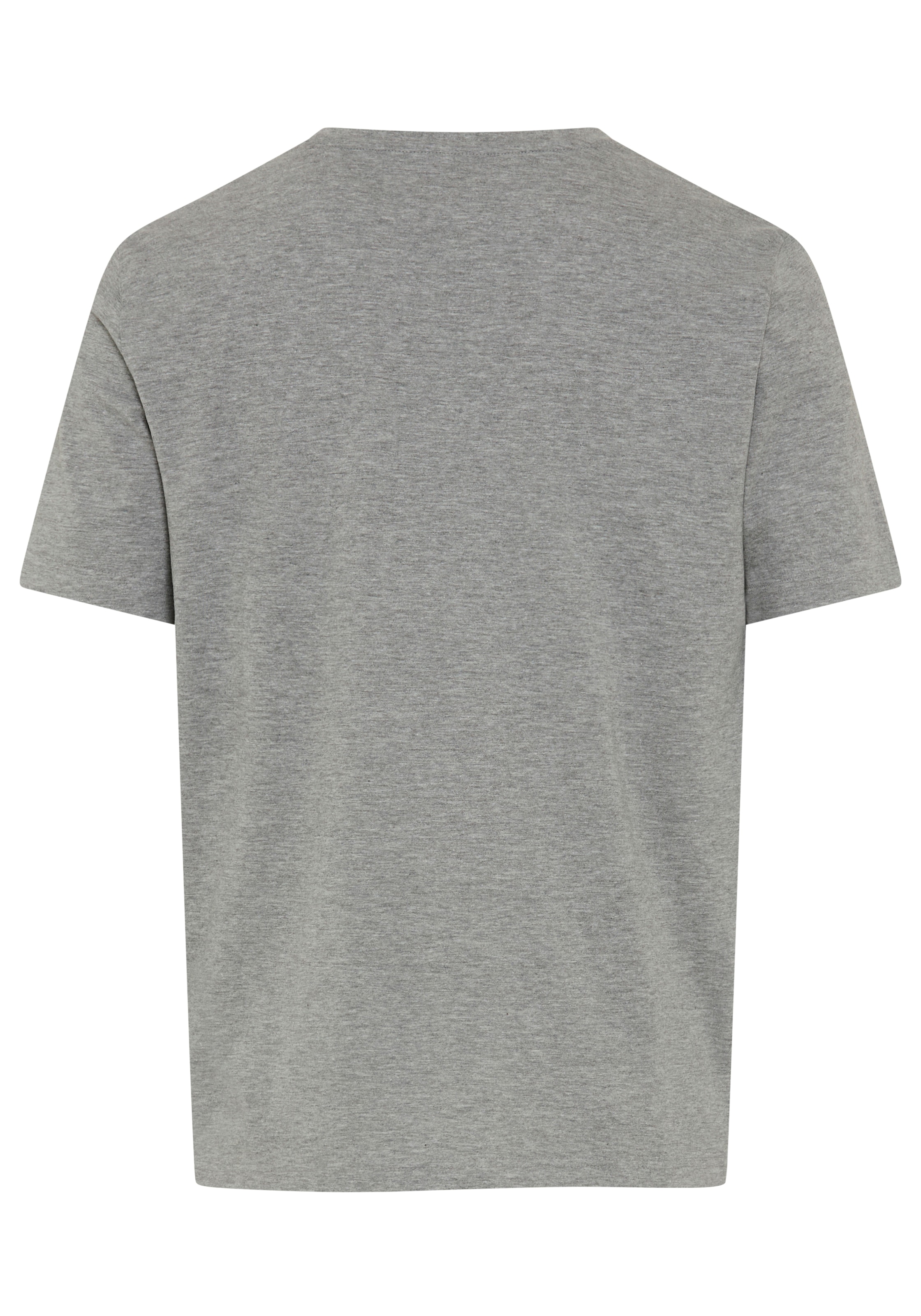 MUSTANG Rundhalsshirt »Alex Logo Brust« mit Logoprint