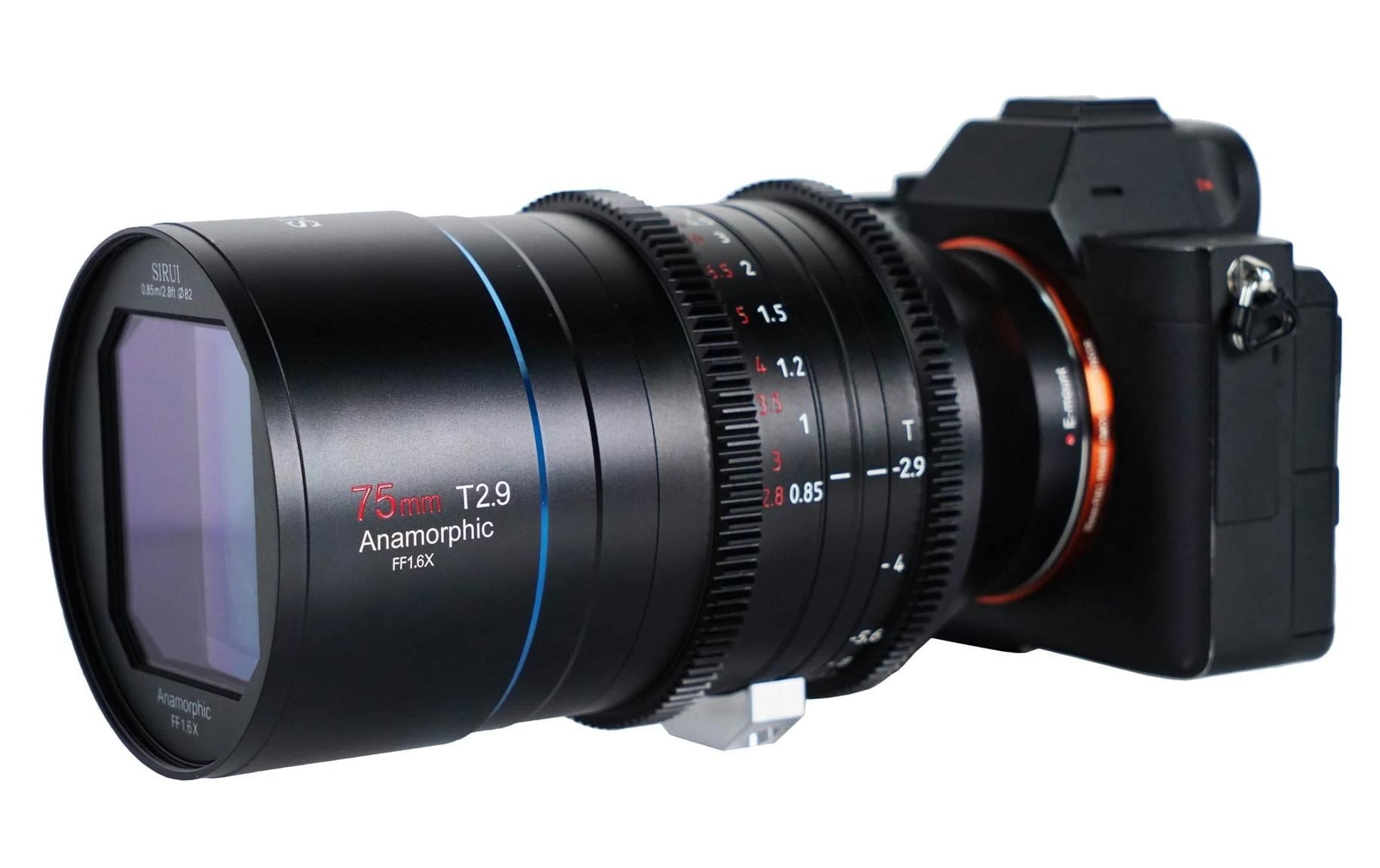 Festbrennweiteobjektiv »Sirui 75mm T2.9 1.6x Anamorphic lens – L-Mount«