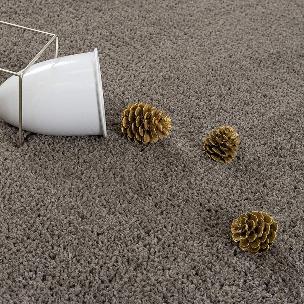 Carpet City Hochflor-Teppich »Plainy«, rechteckig, 30 mm Höhe, Shaggy Polyester Teppich, besonders weich, Uni-Farben