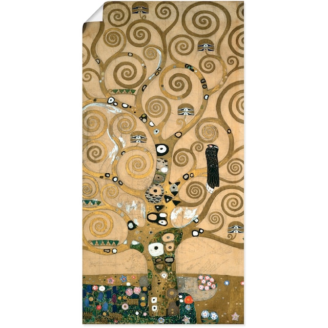 Artland Wandbild »Lebensbaum. Detail, Werkvorlage«, Bäume, (1 St.), als  Leinwandbild, Wandaufkleber oder Poster in versch. Grössen acheter  confortablement