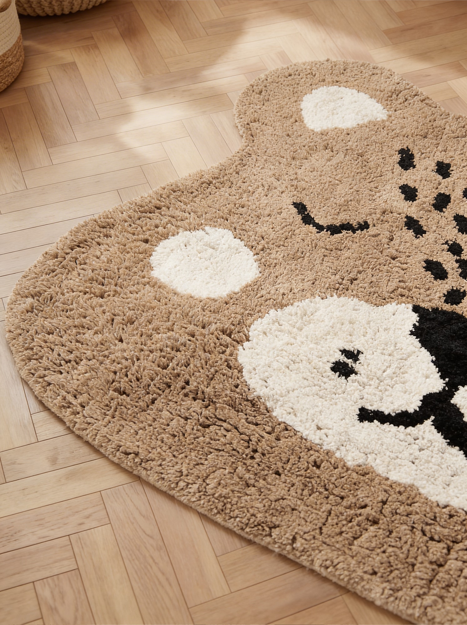 HANSE Home Kinderteppich »Bea« Motivform 10 mm Höhe Waschbar, Handgemacht, Baumwolle, Rutschfest Spielteppich Kinderzimmer