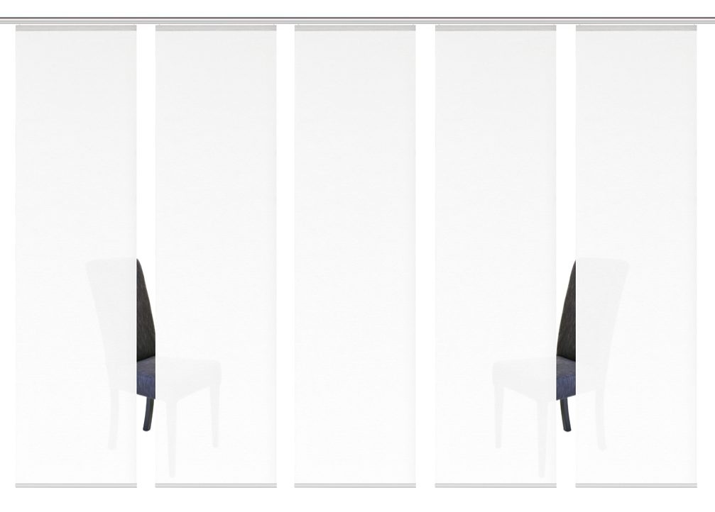 Image of HOME WOHNIDEEN Schiebegardine »ROMA«, (5 St.), HxB: 245x60, inkl. Befestigungszubehör bei Ackermann Versand Schweiz