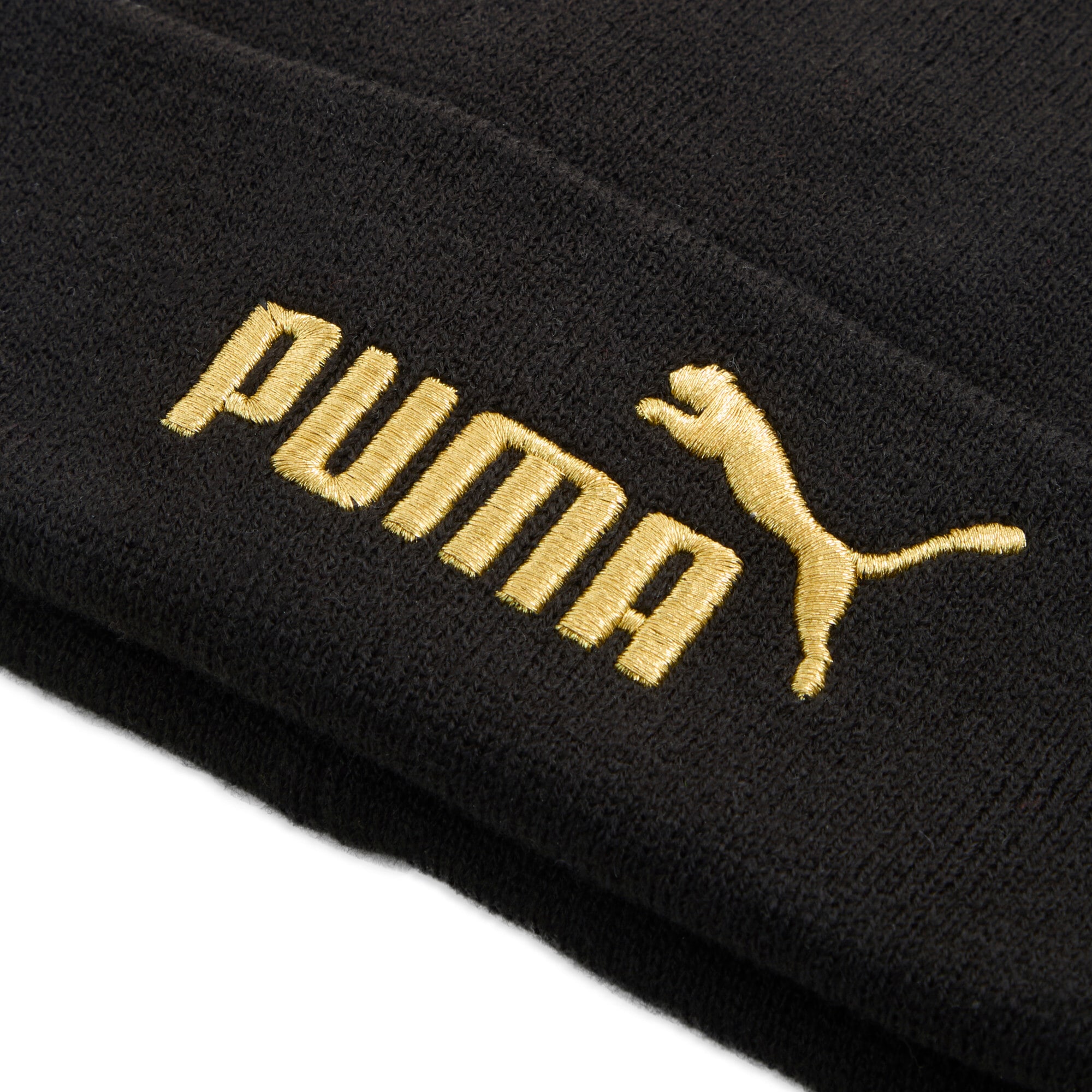 PUMA Beanie »ESS GOLD NO1 LOGO MID CROWN BEANIE« sportlicher Stil, für Freizeitaktivitäten