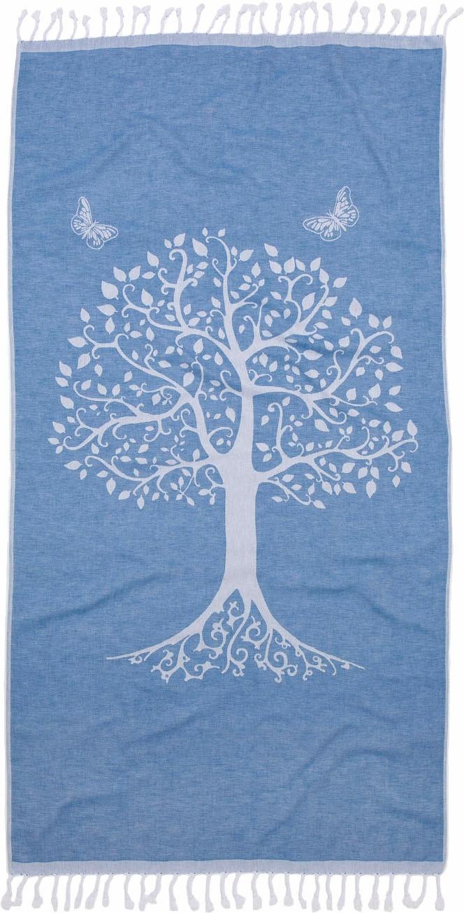 Image of Seahorse Hamamtuch »Lifetree«, (1 St.), mit einem Baum bei Ackermann Versand Schweiz