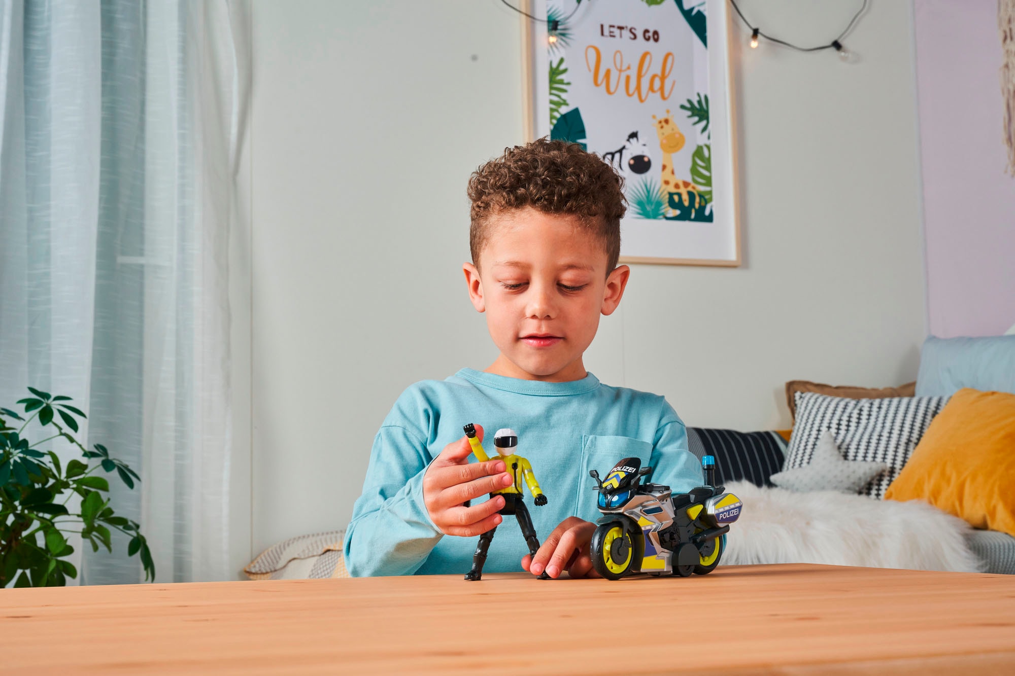 Dickie Toys Moto jouet »Police Bike« mit Licht und Sound