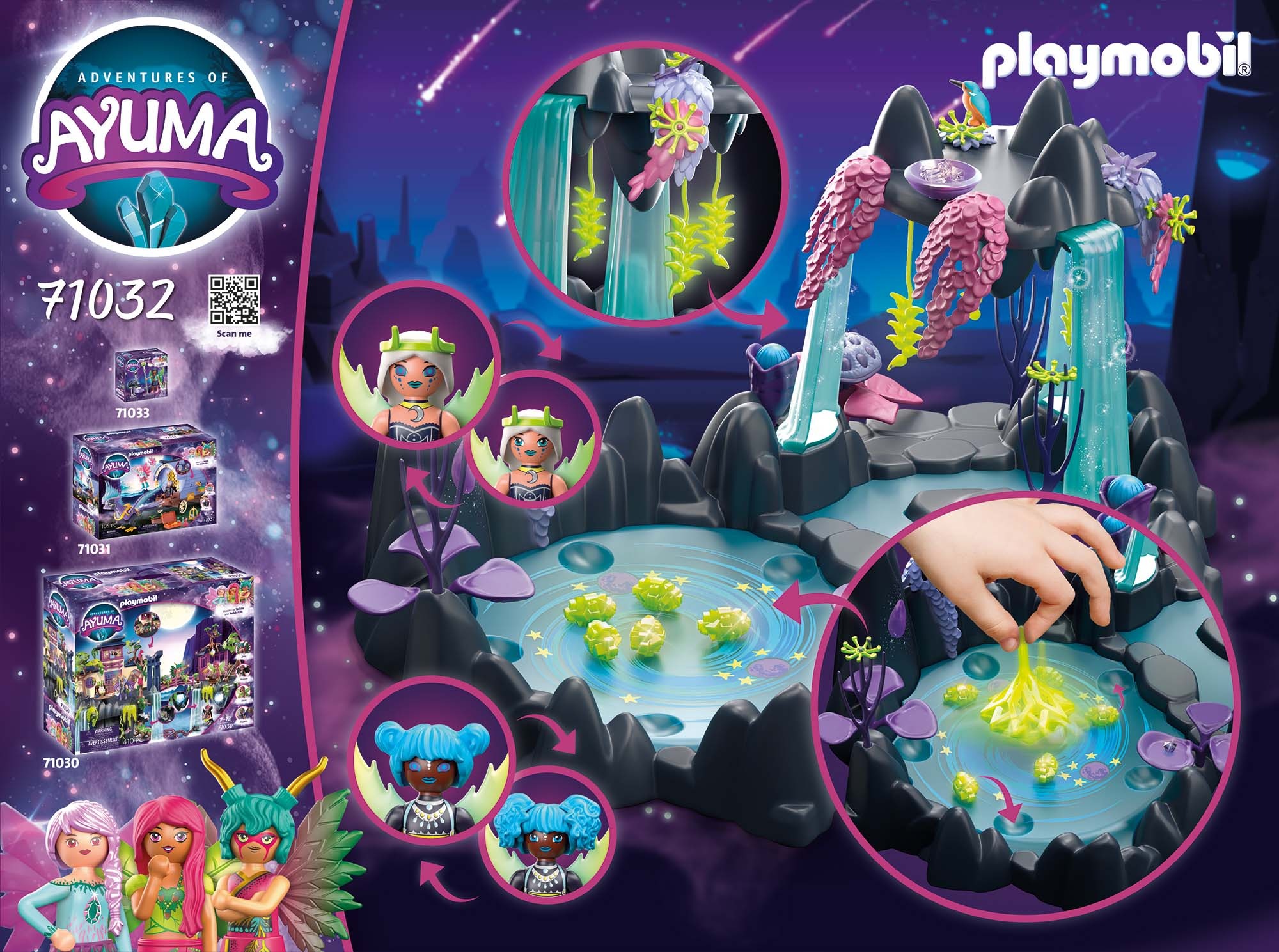 Image of Playmobil® Konstruktions-Spielset »Moon Fairy Quelle (71032), Adventures of Ayuma«, (84 St.), Made in Europe bei Ackermann Versand Schweiz