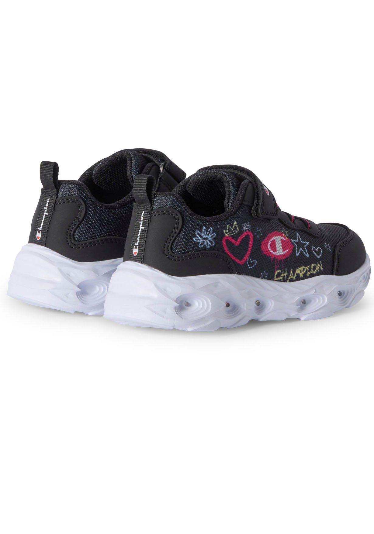 Champion Sneaker »FUNFAIR PRINT G PS«  mit cooler Blinkfunktion