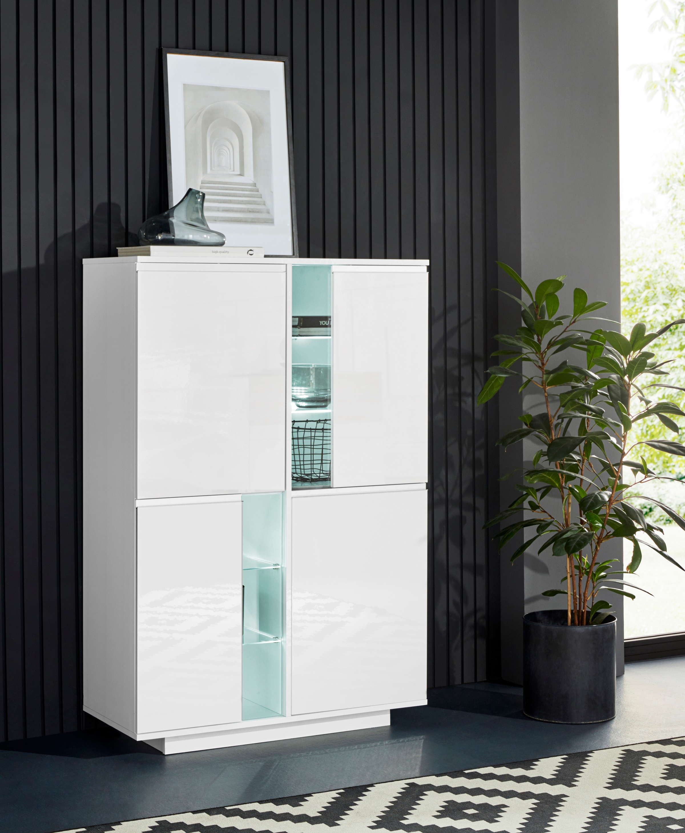 Image of Tecnos Highboard »Elegant«, Breite ca. 91 cm bei Ackermann Versand Schweiz