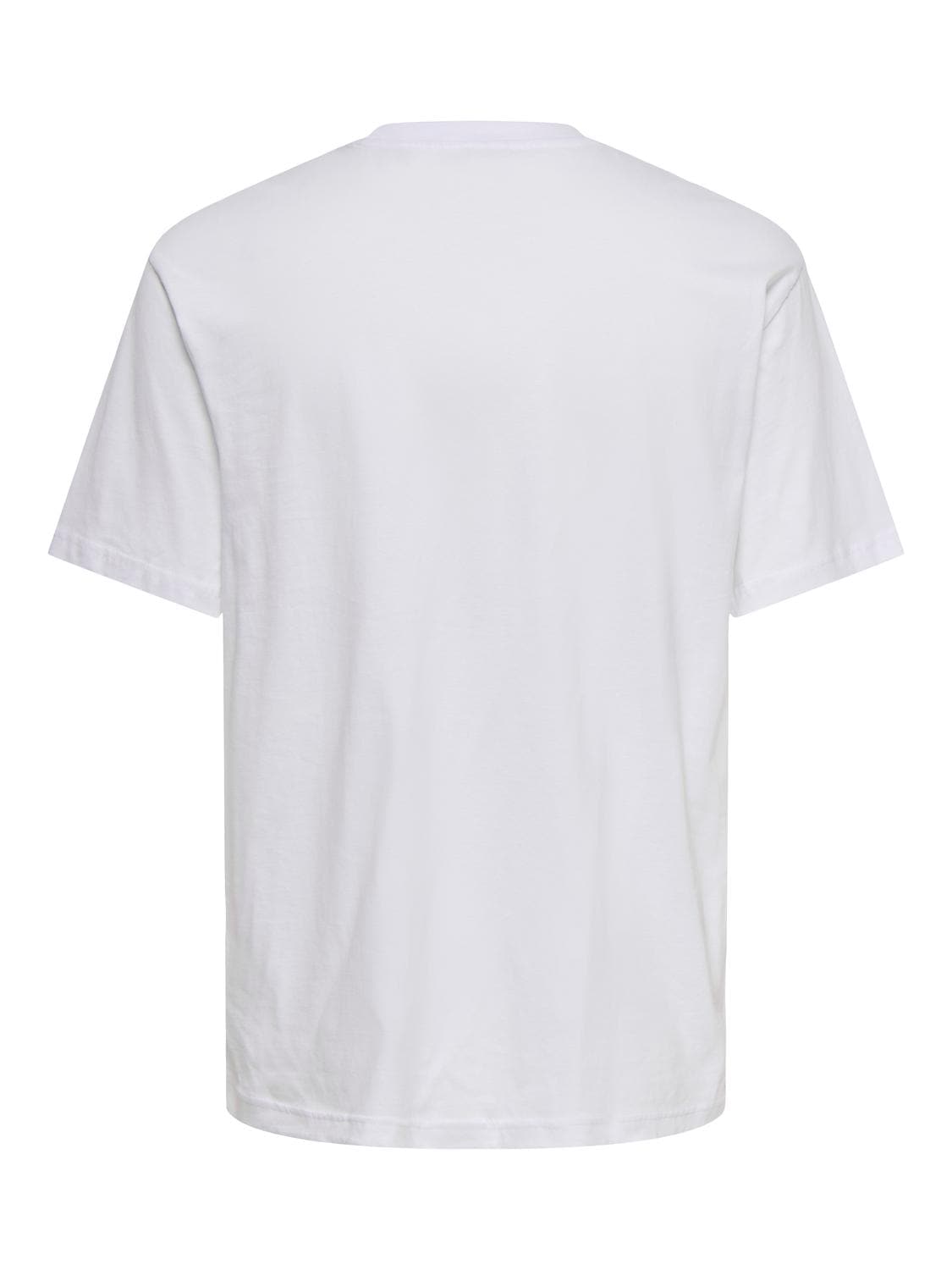 ONLY & SONS T-shirt à manches courtes »ONSDEREK LIFE RLX SS TEE« avec impression Allemagne