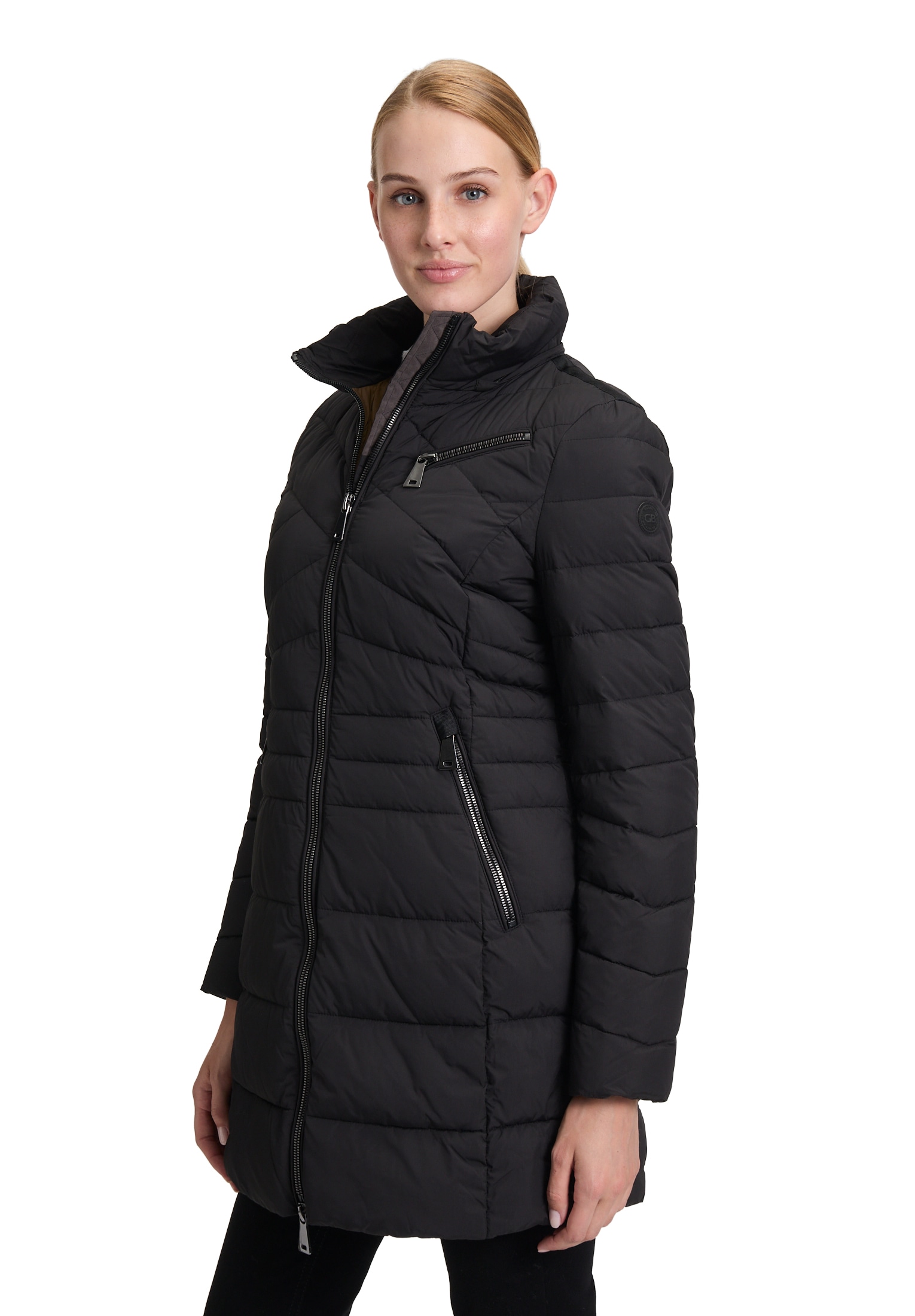 Gil Bret Steppjacke mit Kapuze Winterjacke mit Kapuze und Reissverschluss