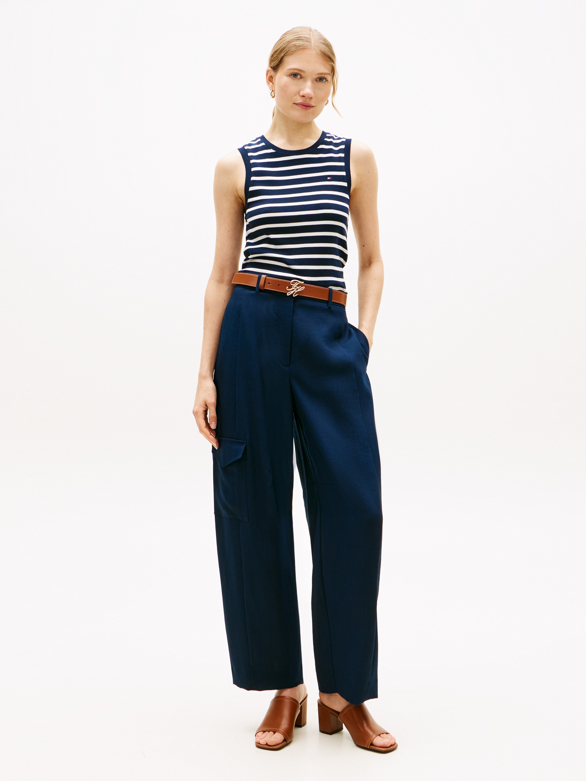 Tommy Hilfiger Top fonctionnel »SLIM CODY C-NK TANK TOP« mit gerippter Textur, Rundhals