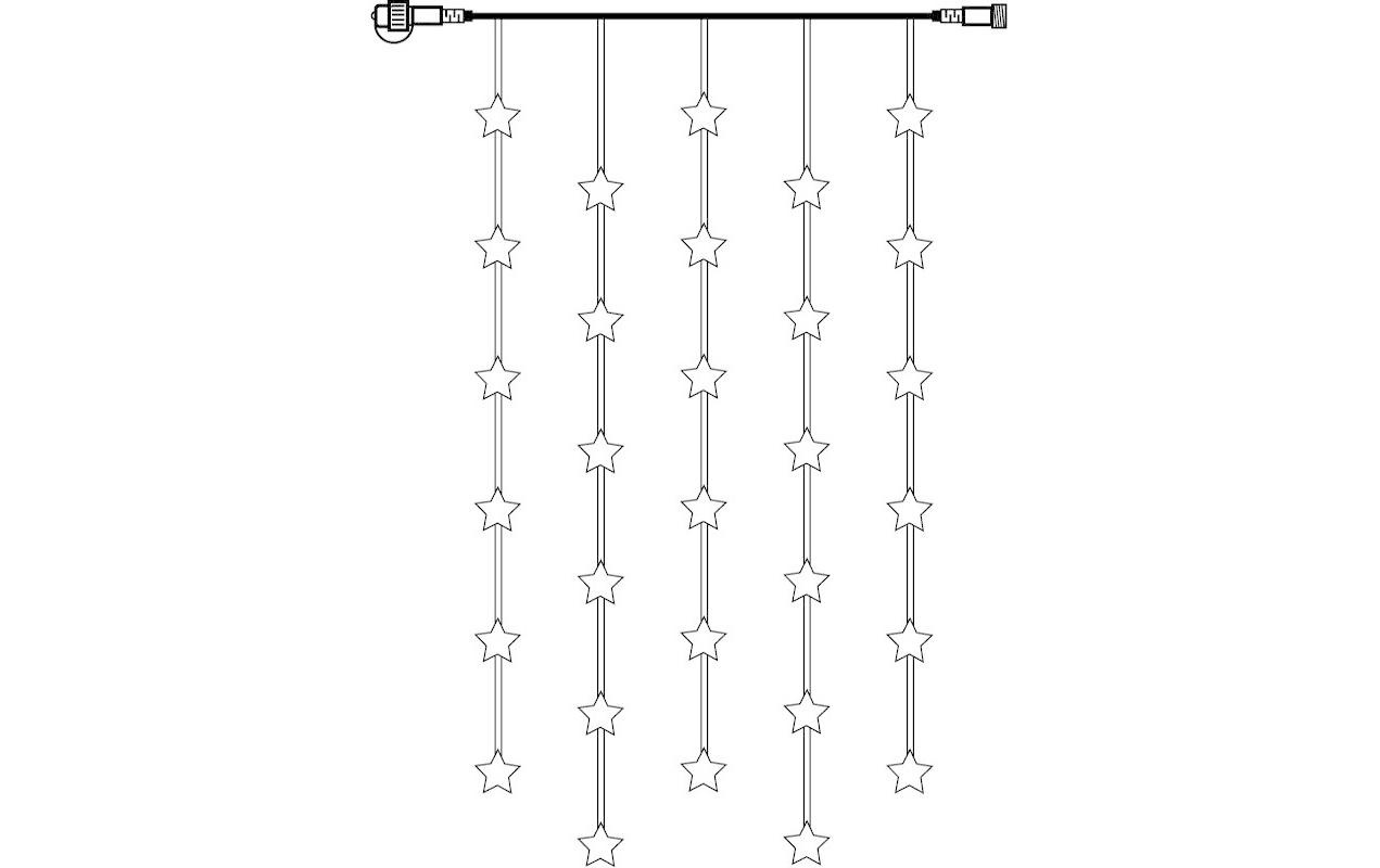 Image of STAR TRADING Lichtervorhang »Erweite«, 30 St.-flammig, Spannung: 3,1 V bei Ackermann Versand Schweiz