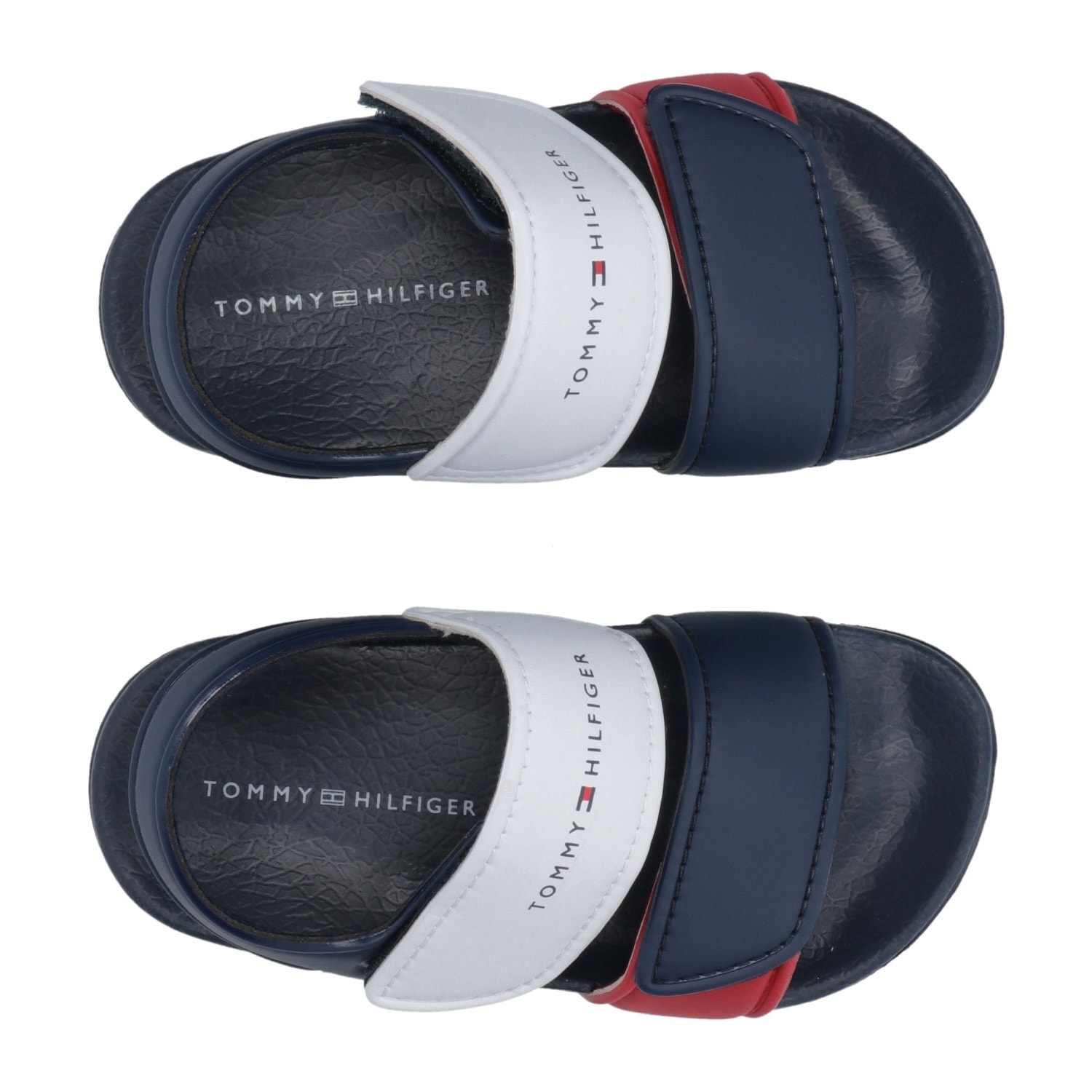 Tommy Hilfiger Badesandale  Badeschuh, Wassersandale, Sommerschuh mit Klettverschlüssen