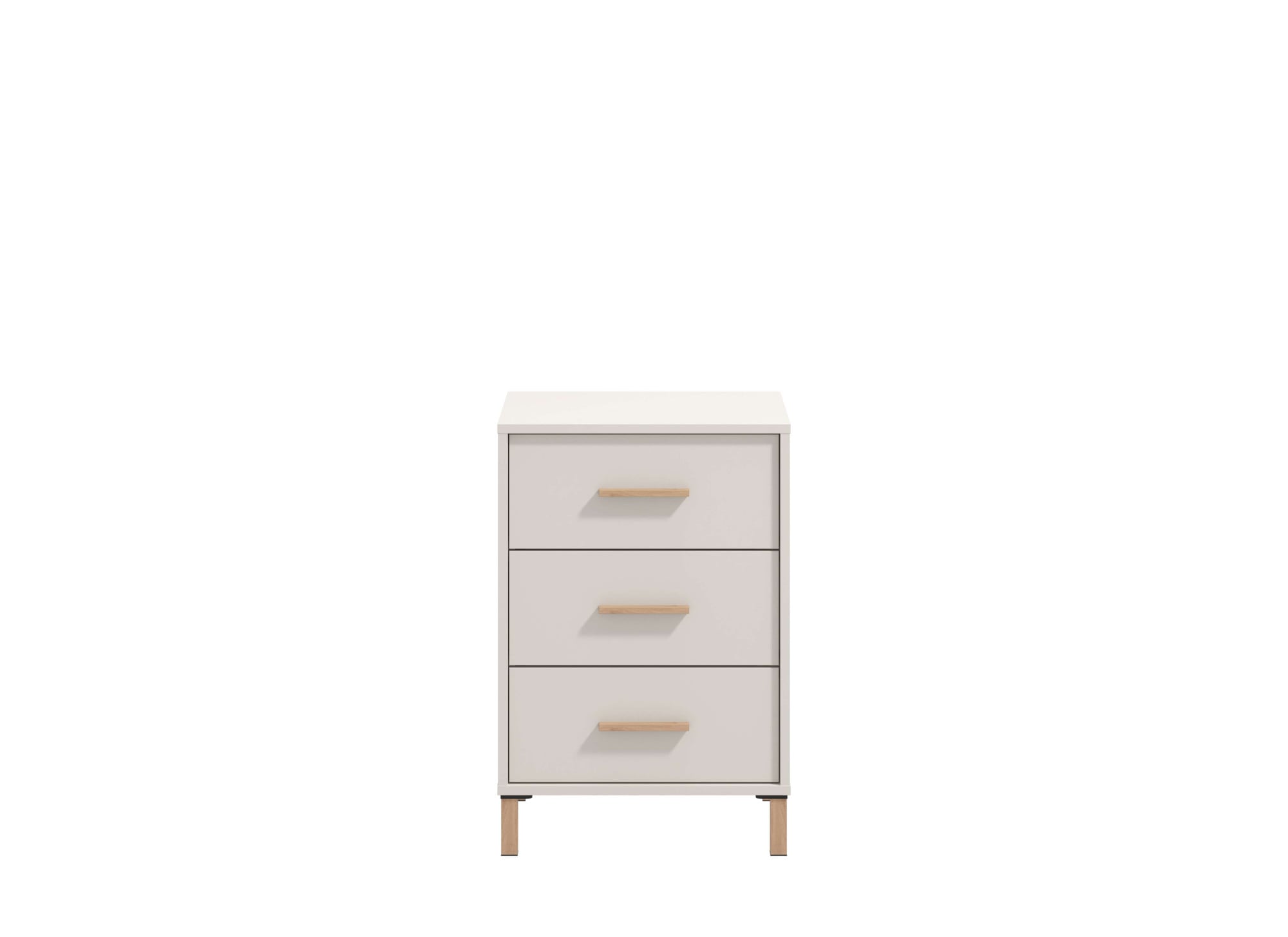 Home affaire Nachtkommode »Belfort Nachtschrank Nachttisch Made in Europe« mit 2 oder 3 Schubladen, FSC®-zertifizierter, Trendfarbe cashmere