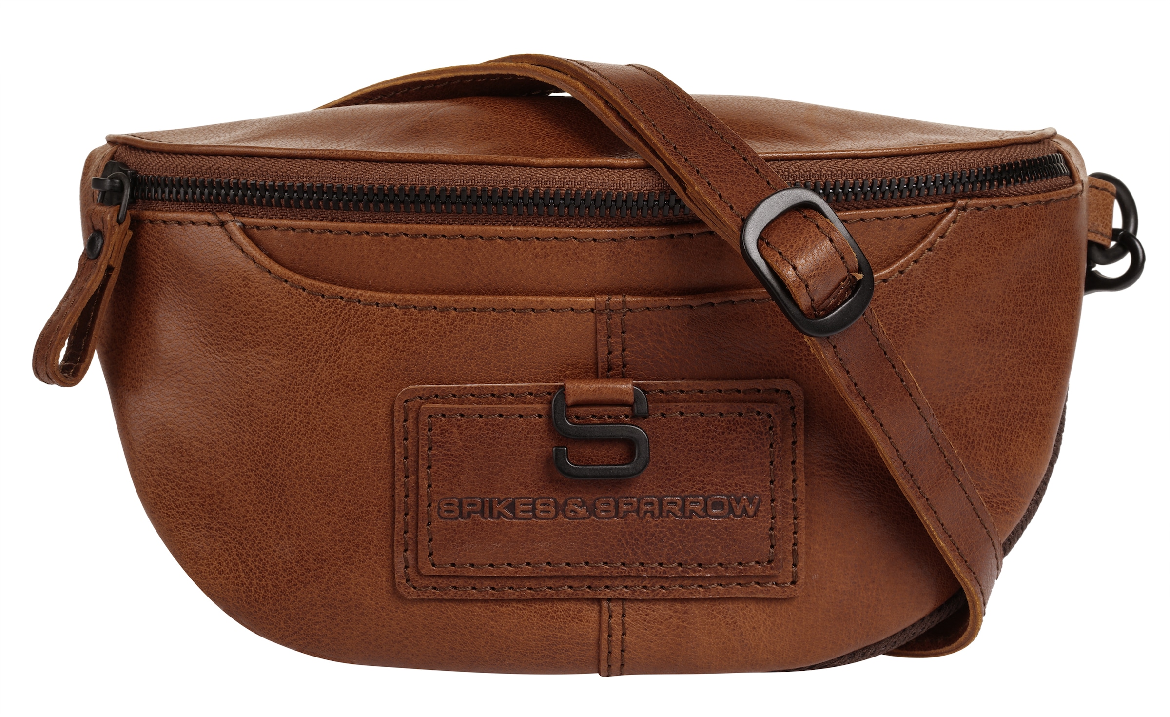 Image of Spikes & Sparrow Gürteltasche "SPIKES & SPARROW Herren, Damen WAIST BAG echt Leder" echt Leder