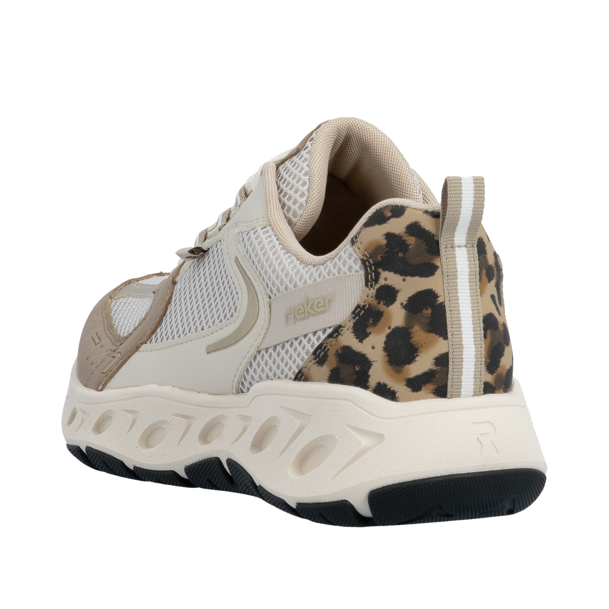 Rieker Baskets à plateforme  Chaussure à lacets, sneaker de loisirs, chaussure basse avec semelle intérieure MemoSoft