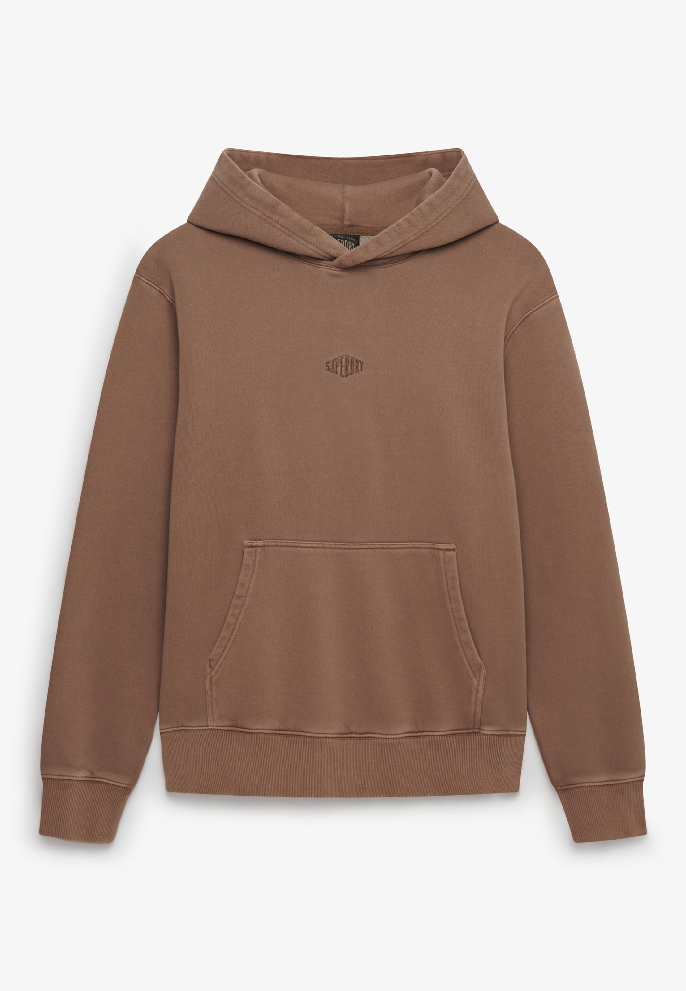 Superdry Sweat à capuche »MICRO LOGO HOOD«, mit Micro-Marken-Logo
